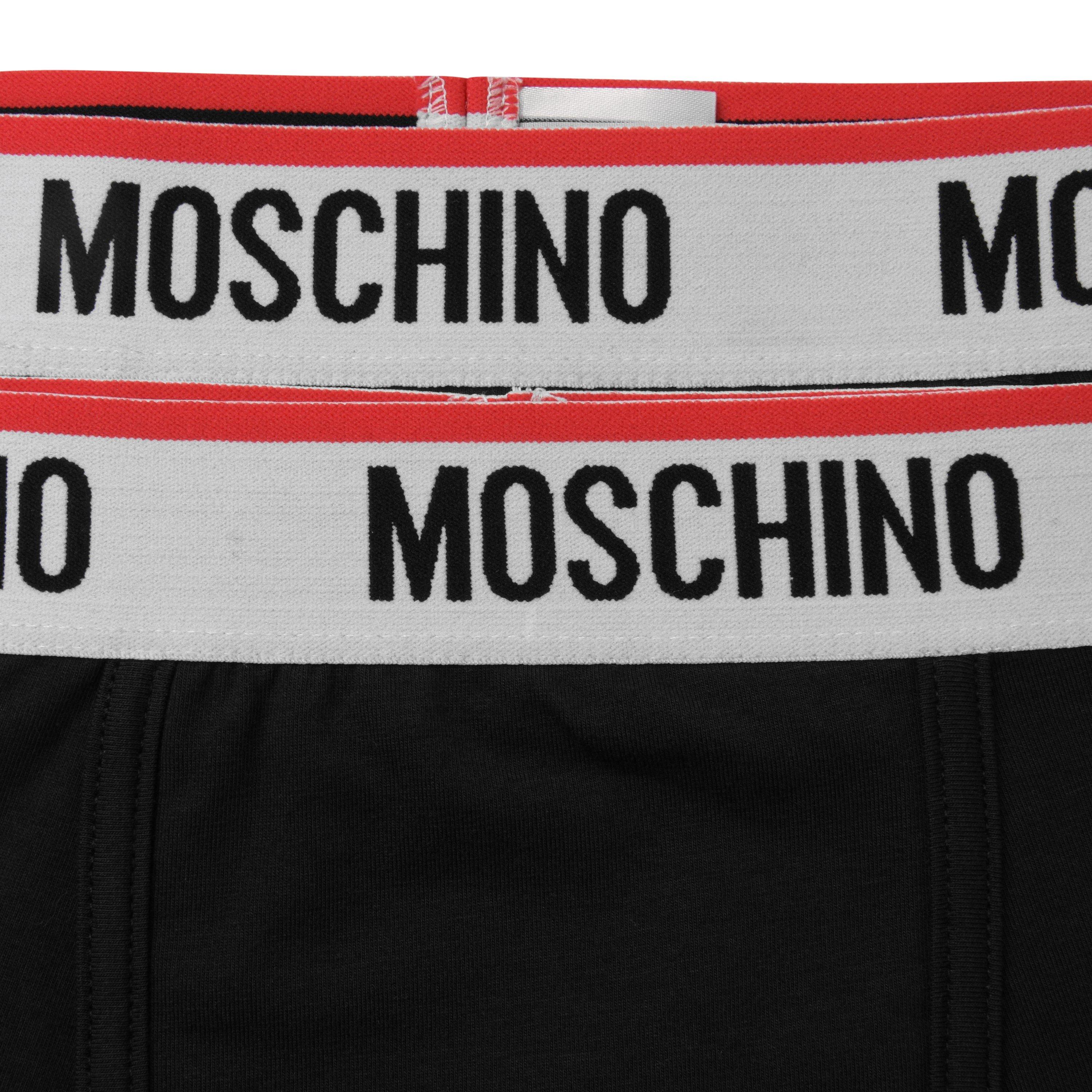 Black - Moschino - Two Pack Boxer Trunks - 5