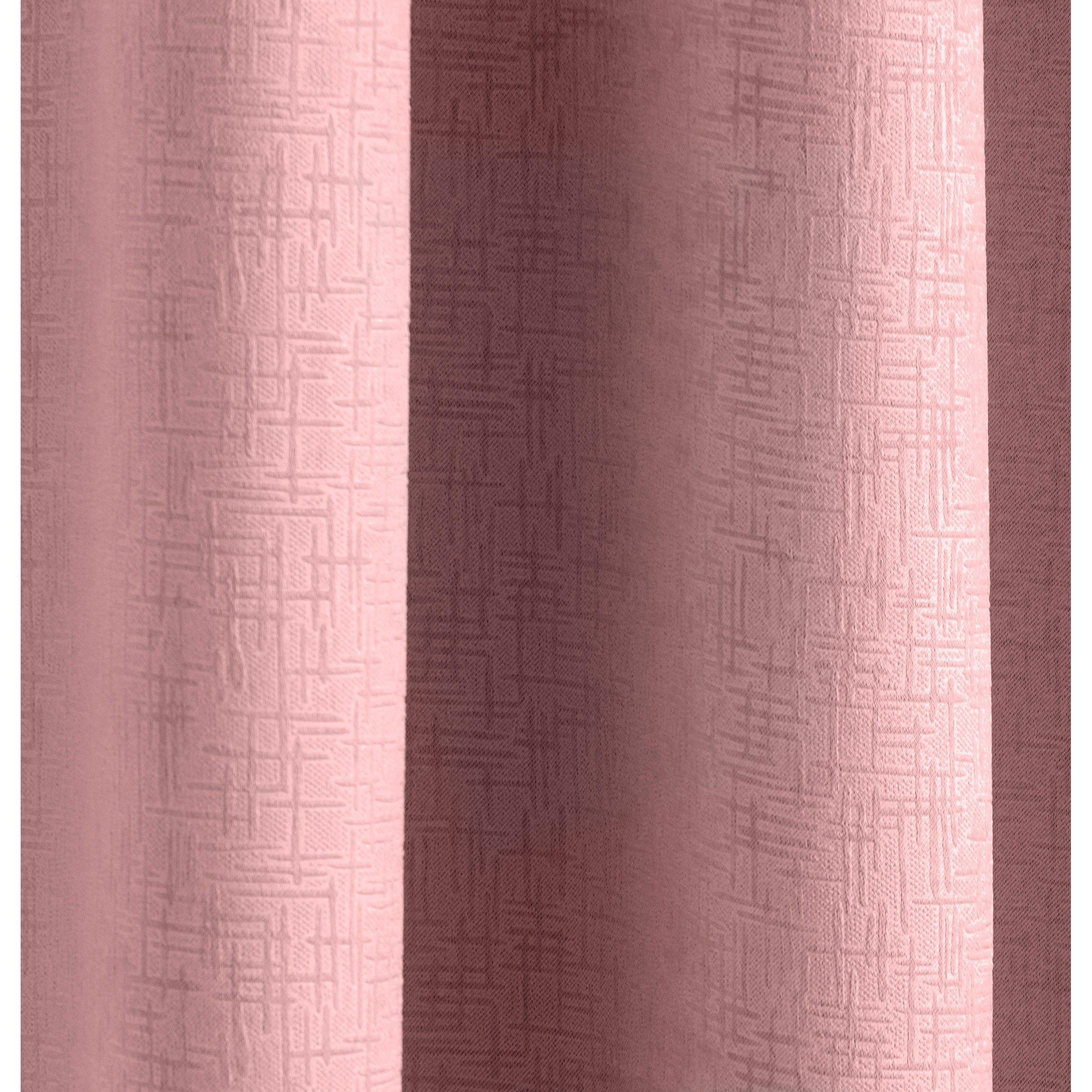 Blush - Enhanced Living - Vogue Blush Thermal Room Darkening Curtains Eyelet - 3