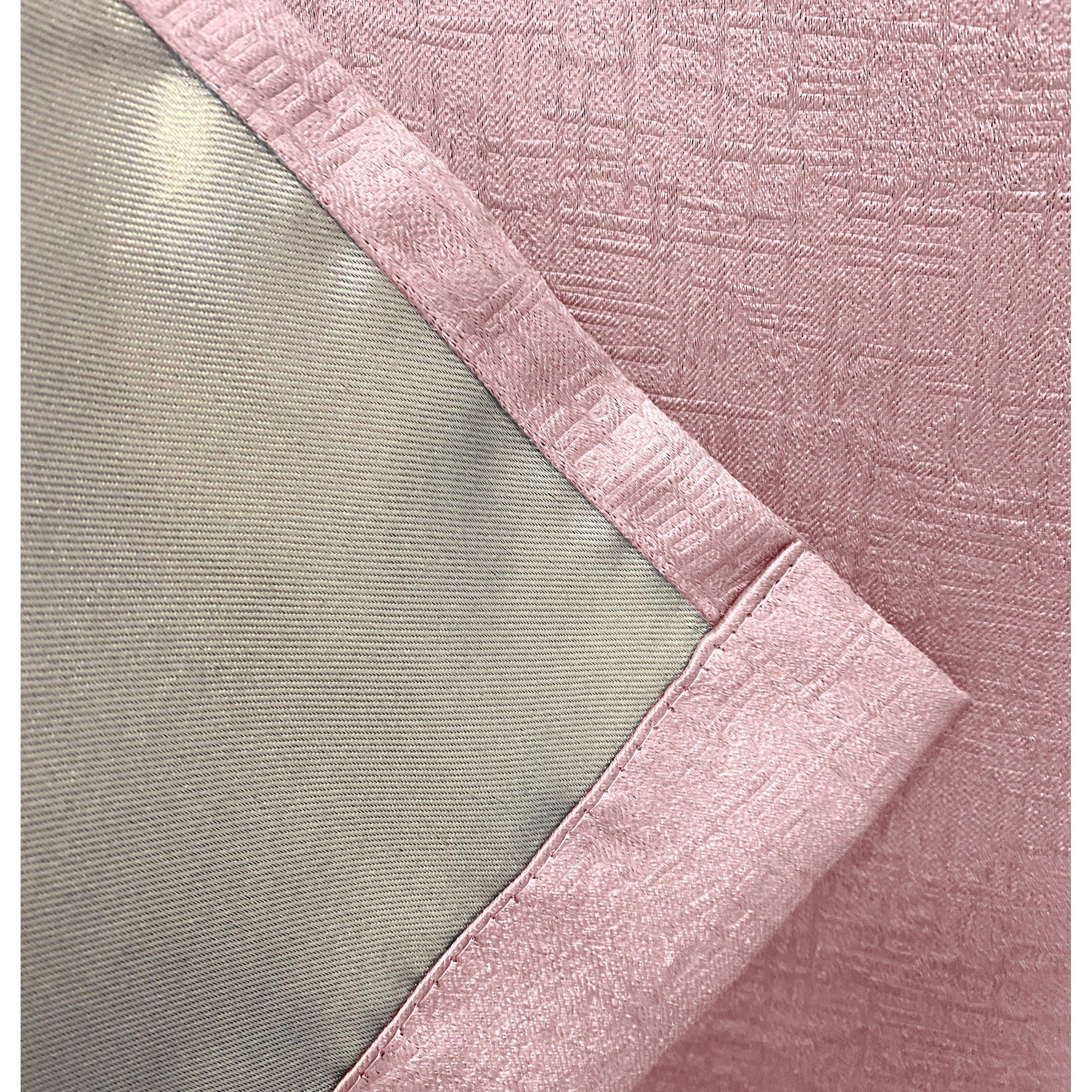 Blush - Enhanced Living - Vogue Blush Thermal Room Darkening Curtains Eyelet - 4