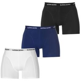 Bjorn Borg 3 Pack Solid Boxer Shorts