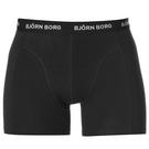 Noir/Blanc/Marine - Bjorn Borg - Shorts Aus Mesh Mit Druck initial D - 6