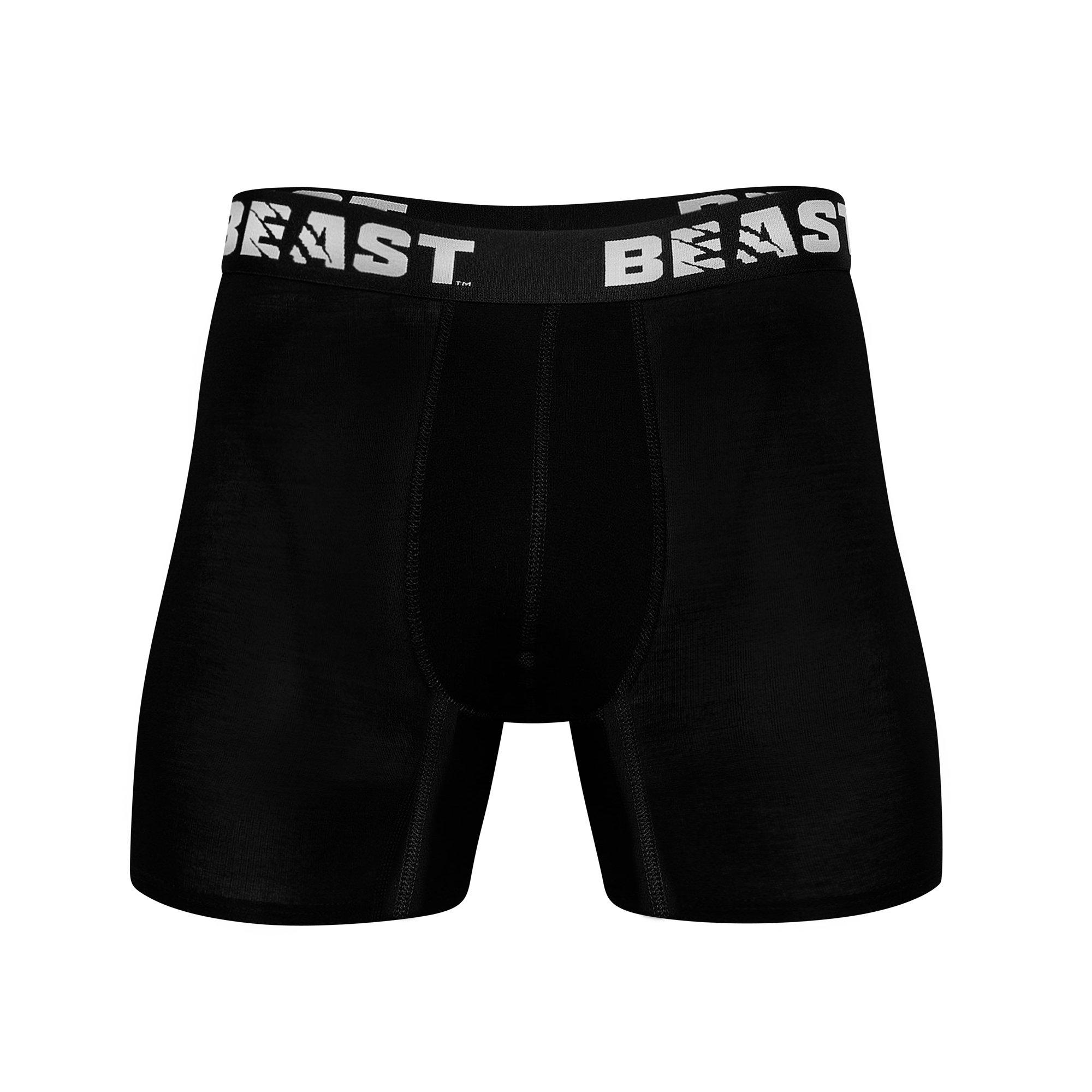 Beast Men's Boxer Short - Black - Small