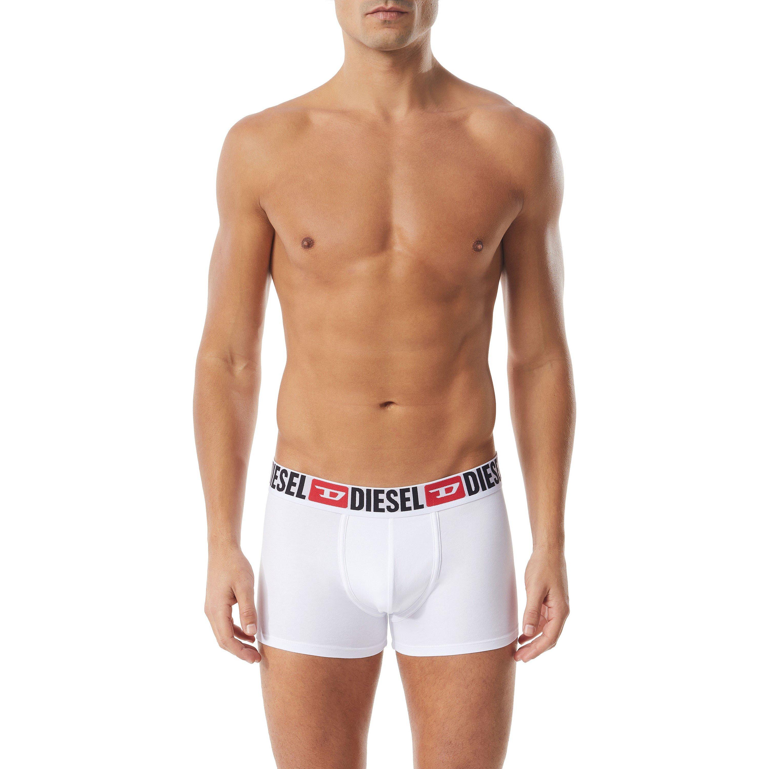 White E4124 - Diesel - Damien 3 Pack Boxer Shorts Mens - 2
