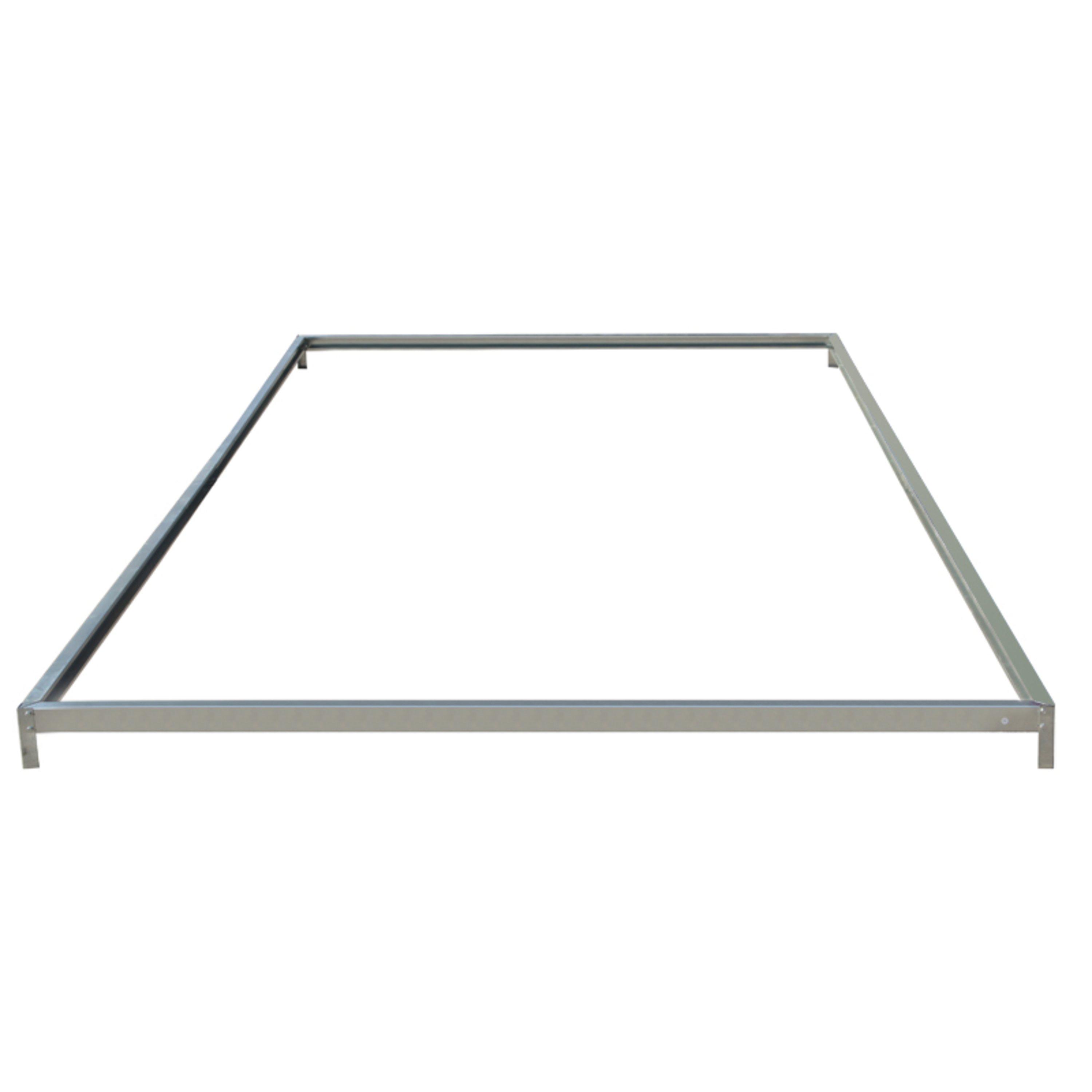 Clear - Breeins - Aluminium Greenhouse with Base and Window - 6