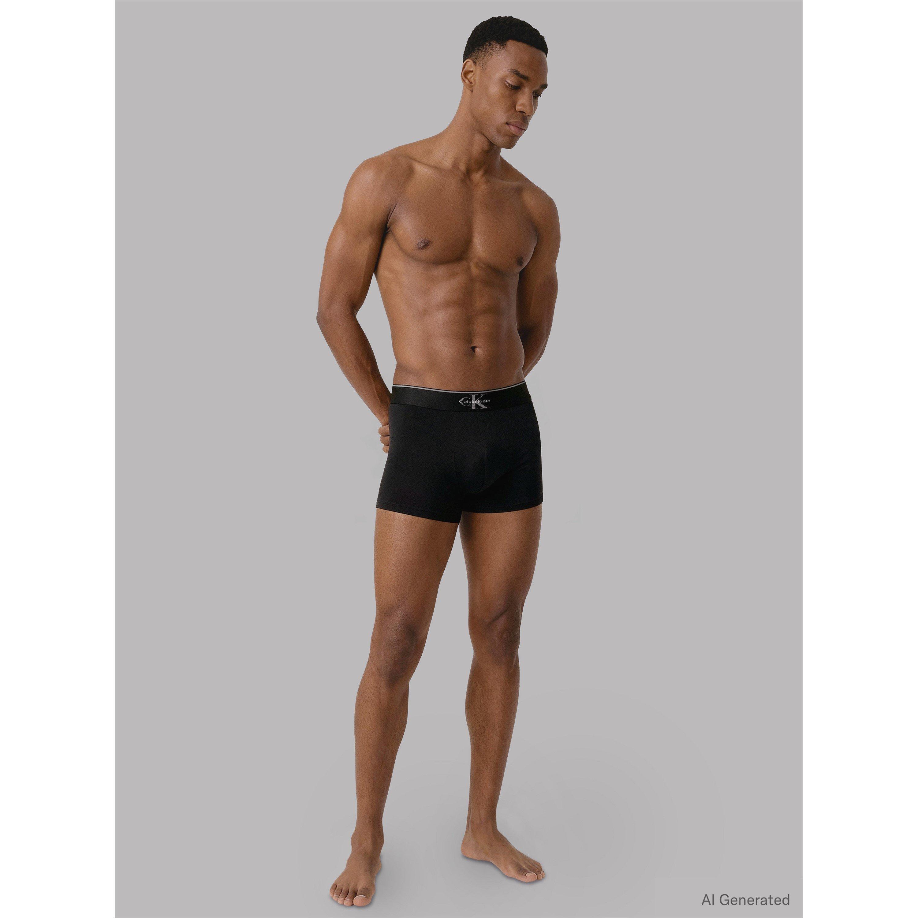 Sort - Calvin Klein - Calvin Trunk 3Pk Sn63 - 3
