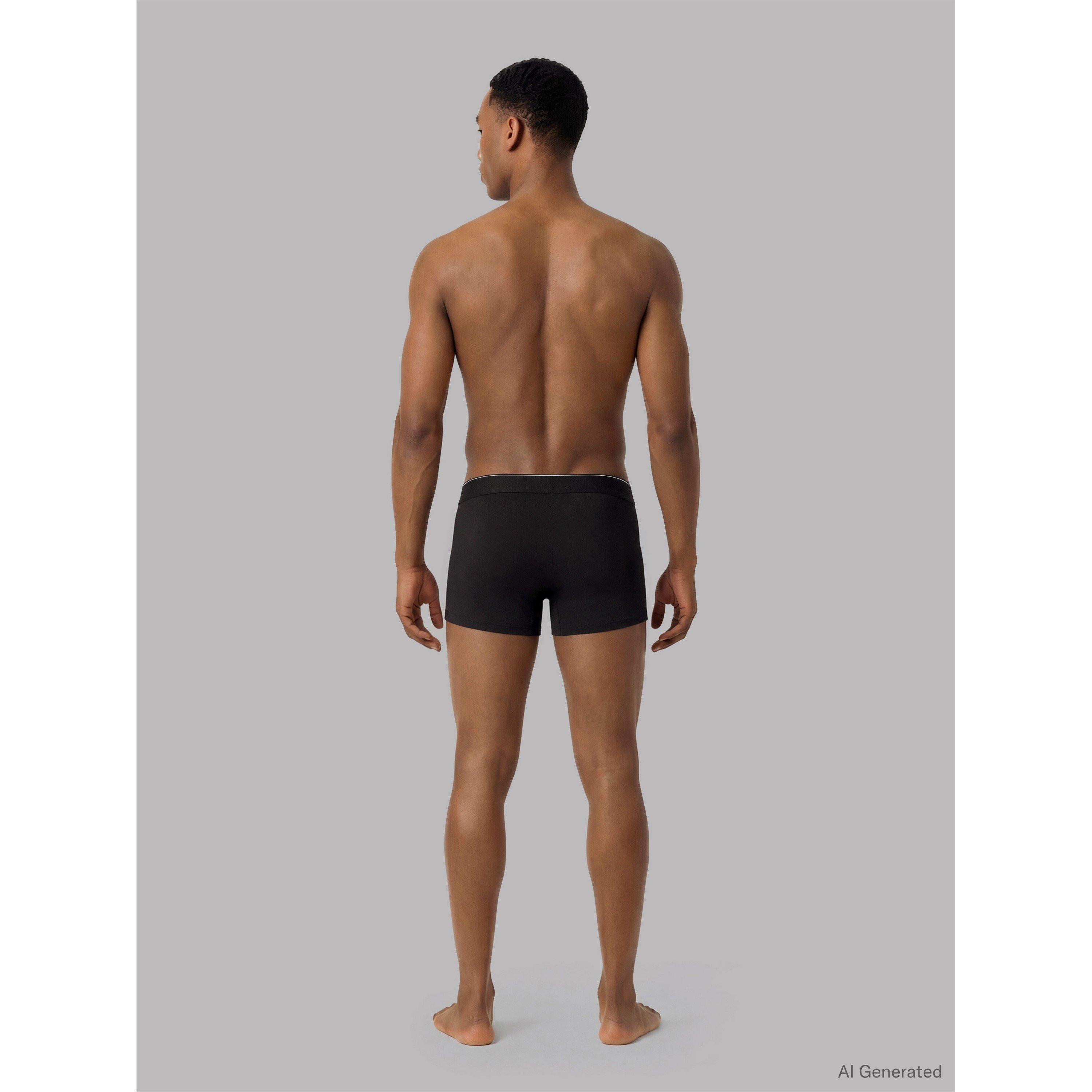 Sort - Calvin Klein - Calvin Trunk 3Pk Sn63 - 4