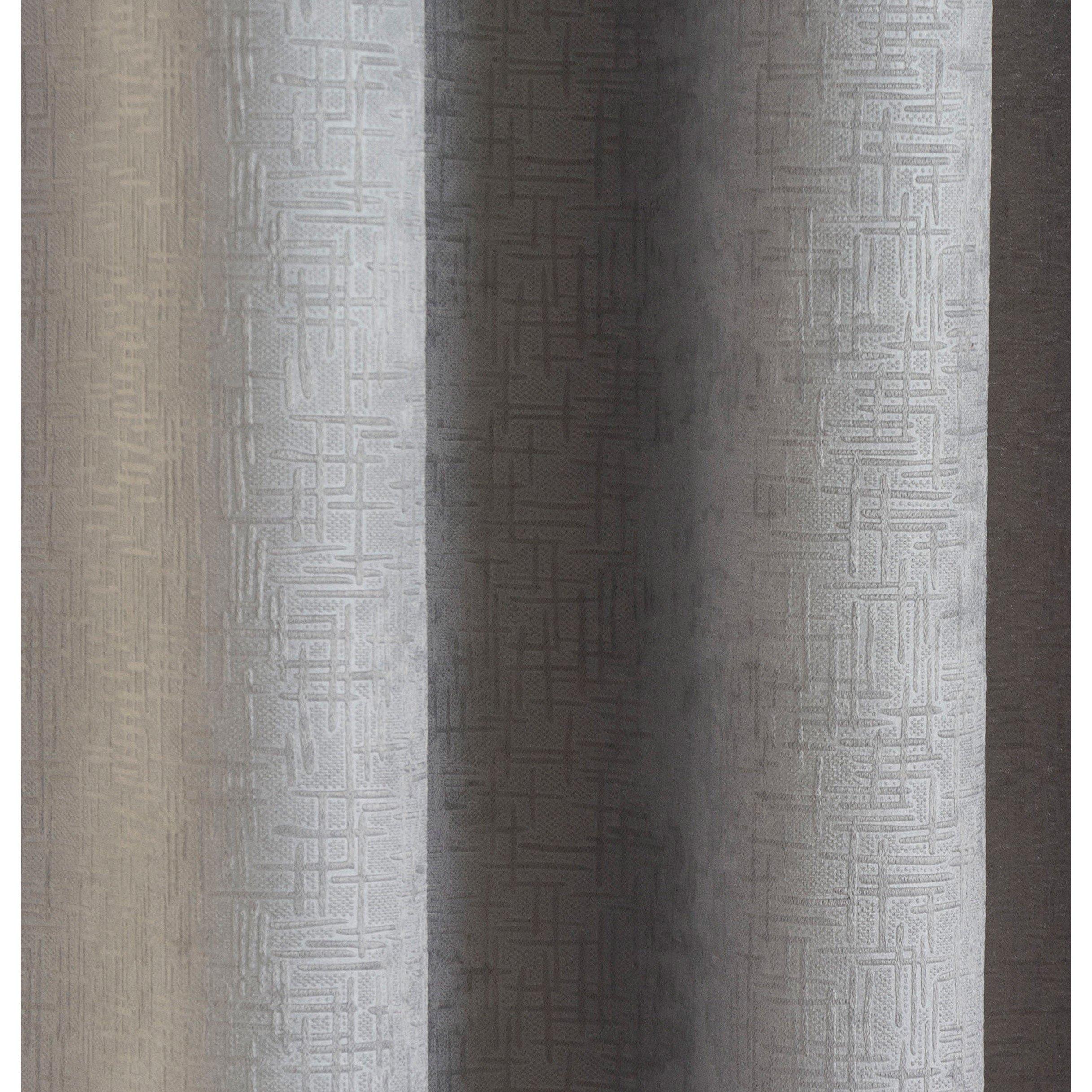 Grey - Enhanced Living - Vogue Grey Thermal Room Darkening Curtains Eyelet - 3