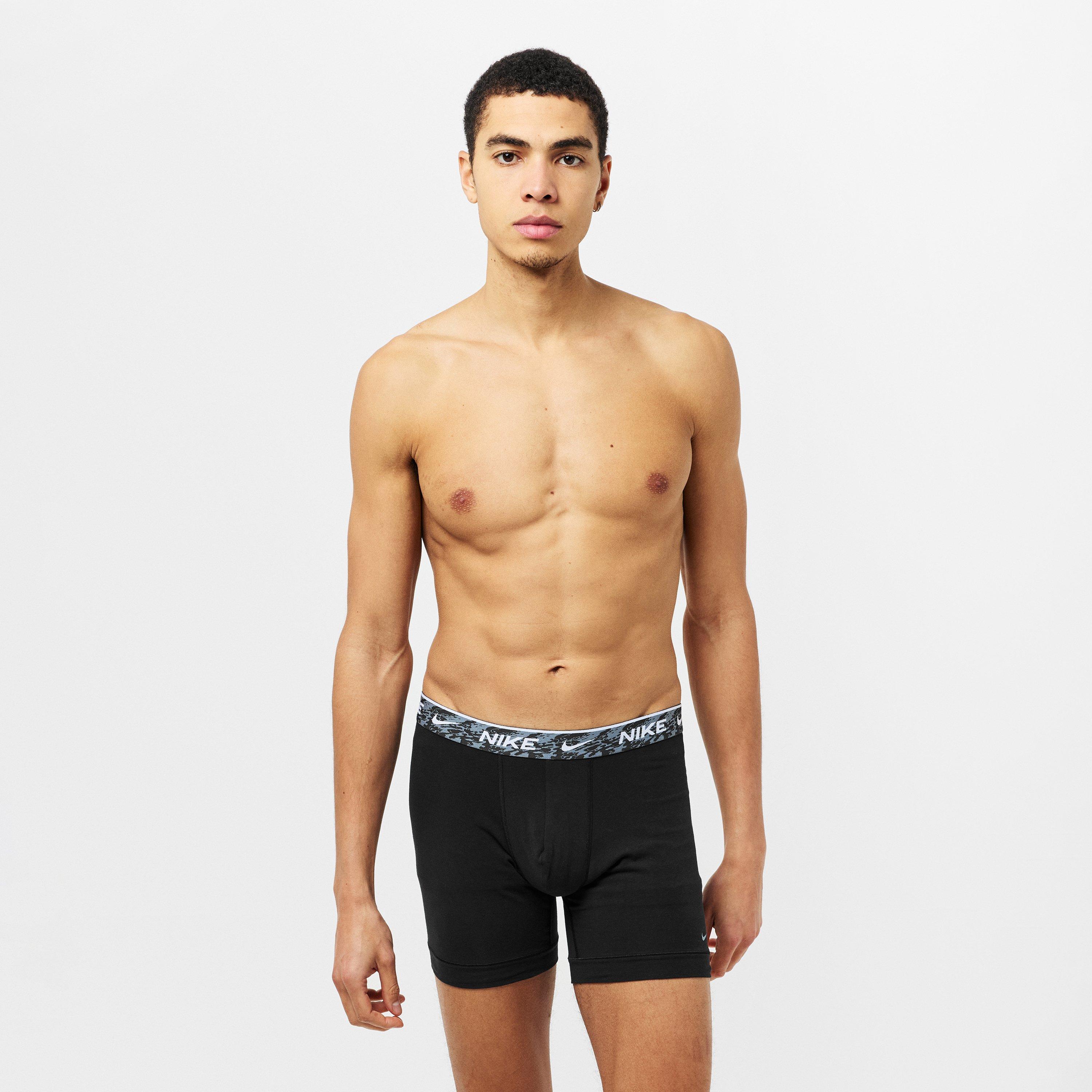 Blk Gym Rd/Anth - Nike - Boxer Brief 3 Pack Mens - 3