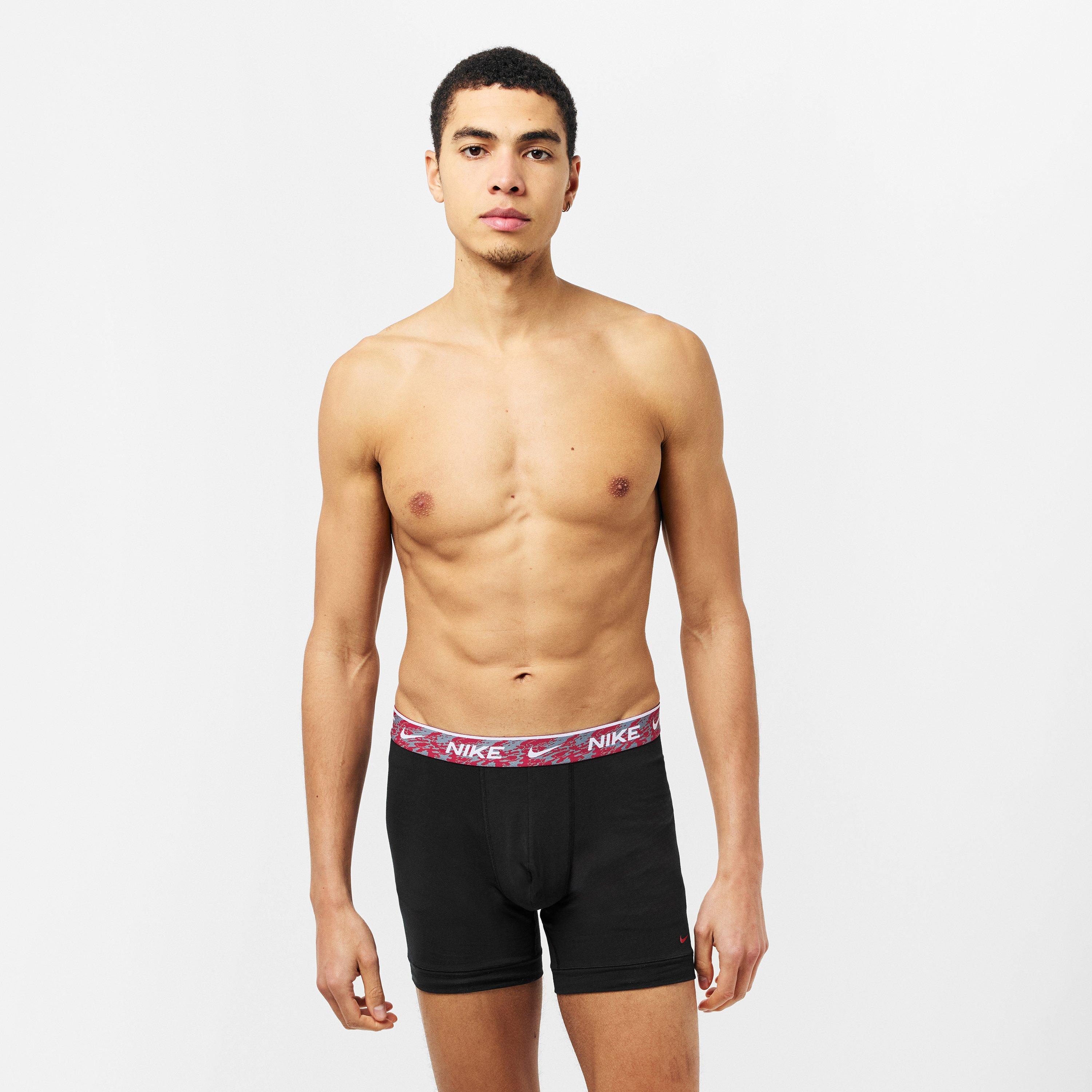 Blk Gym Rd/Anth - Nike - Boxer Brief 3 Pack Mens - 6