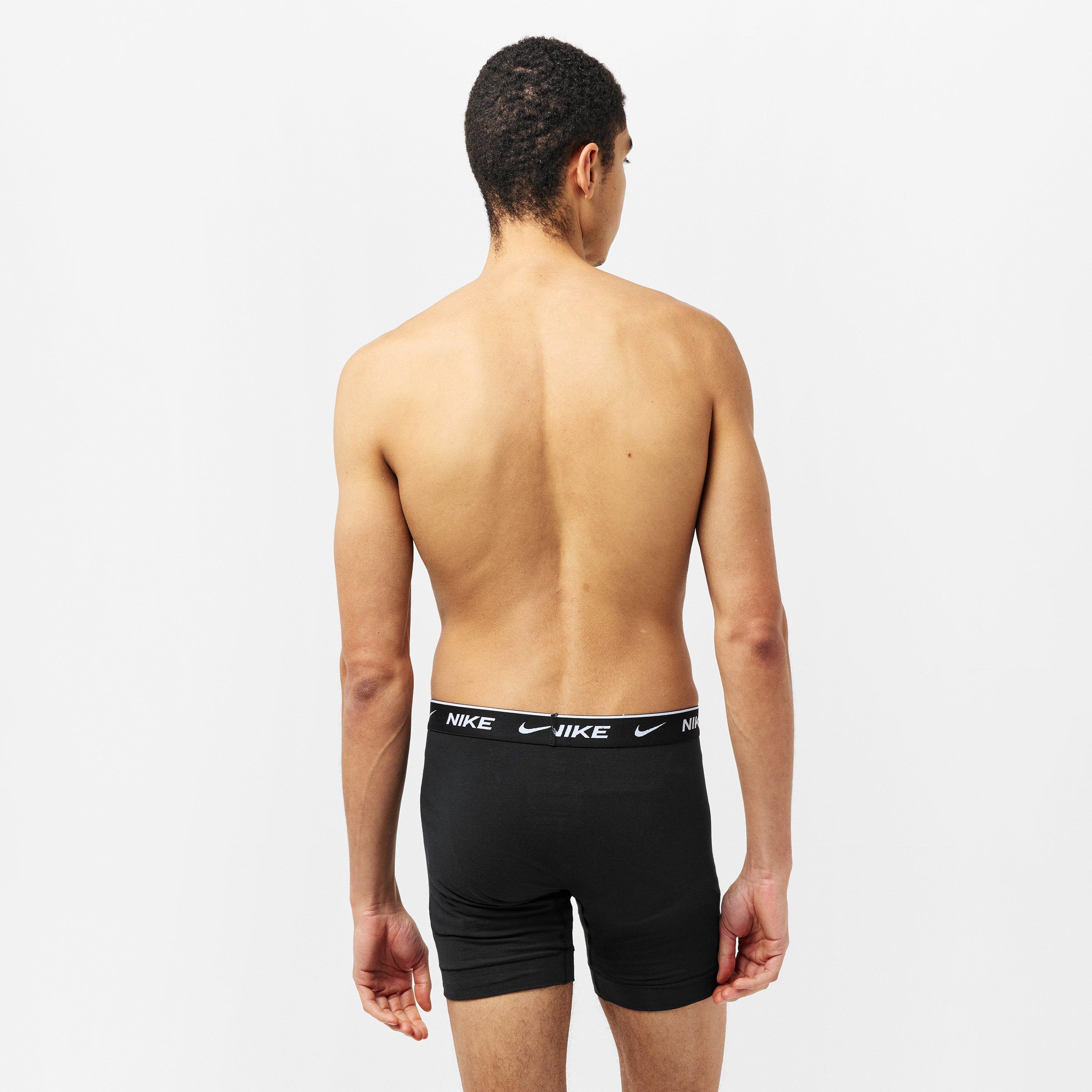 Zwart - Nike - Boxer Brief 3 Pack Mens - 4