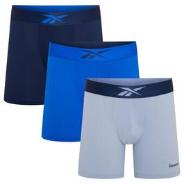 Reebok 3 Pack Mens Performance Trunks