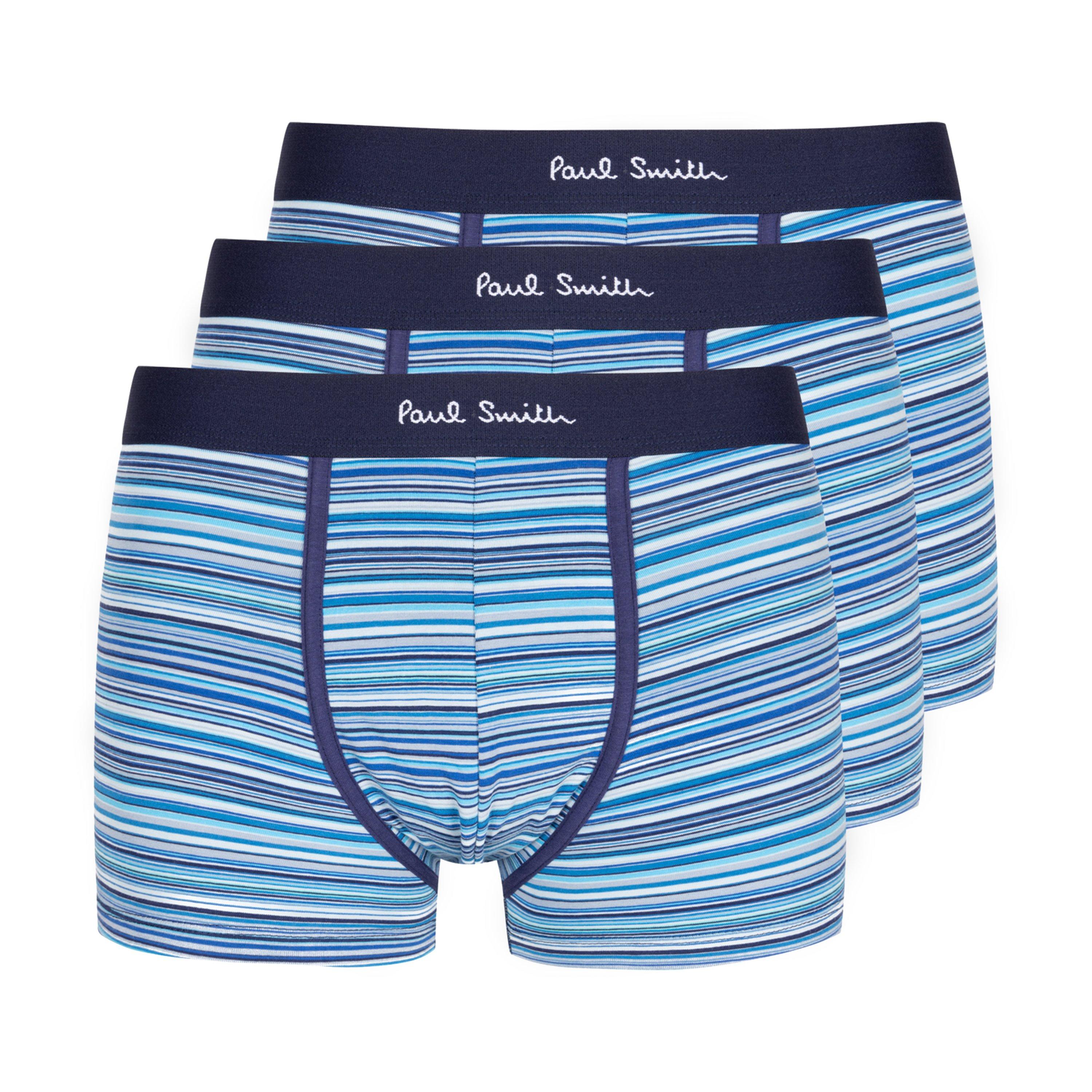 Paul Smith Men's 3-Pack Boxer Briefs - Blu/Blu/Blu - Small