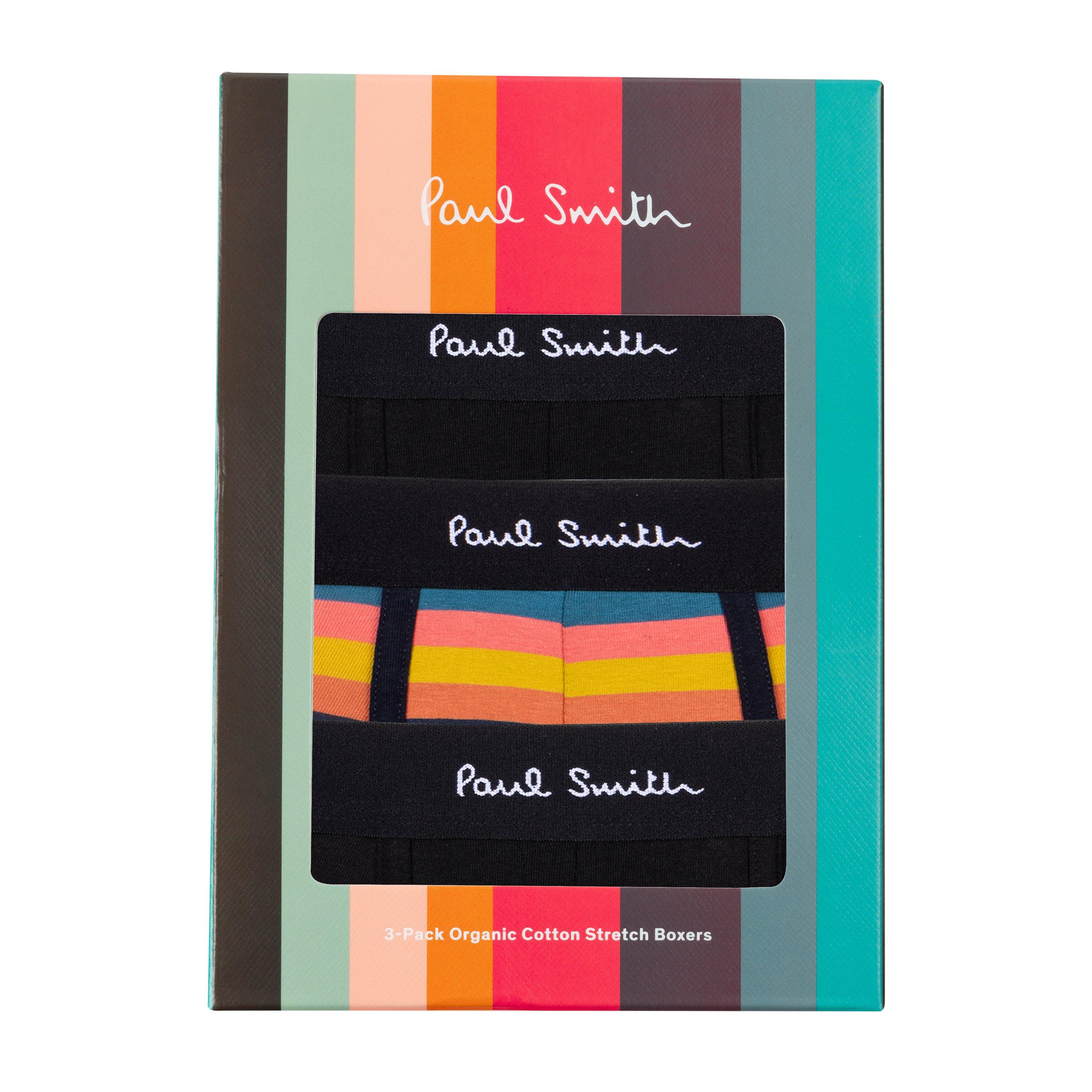 Schw/Mehrf/Schw - Paul Smith - Mens 3-Pack Boxer Briefs - 2