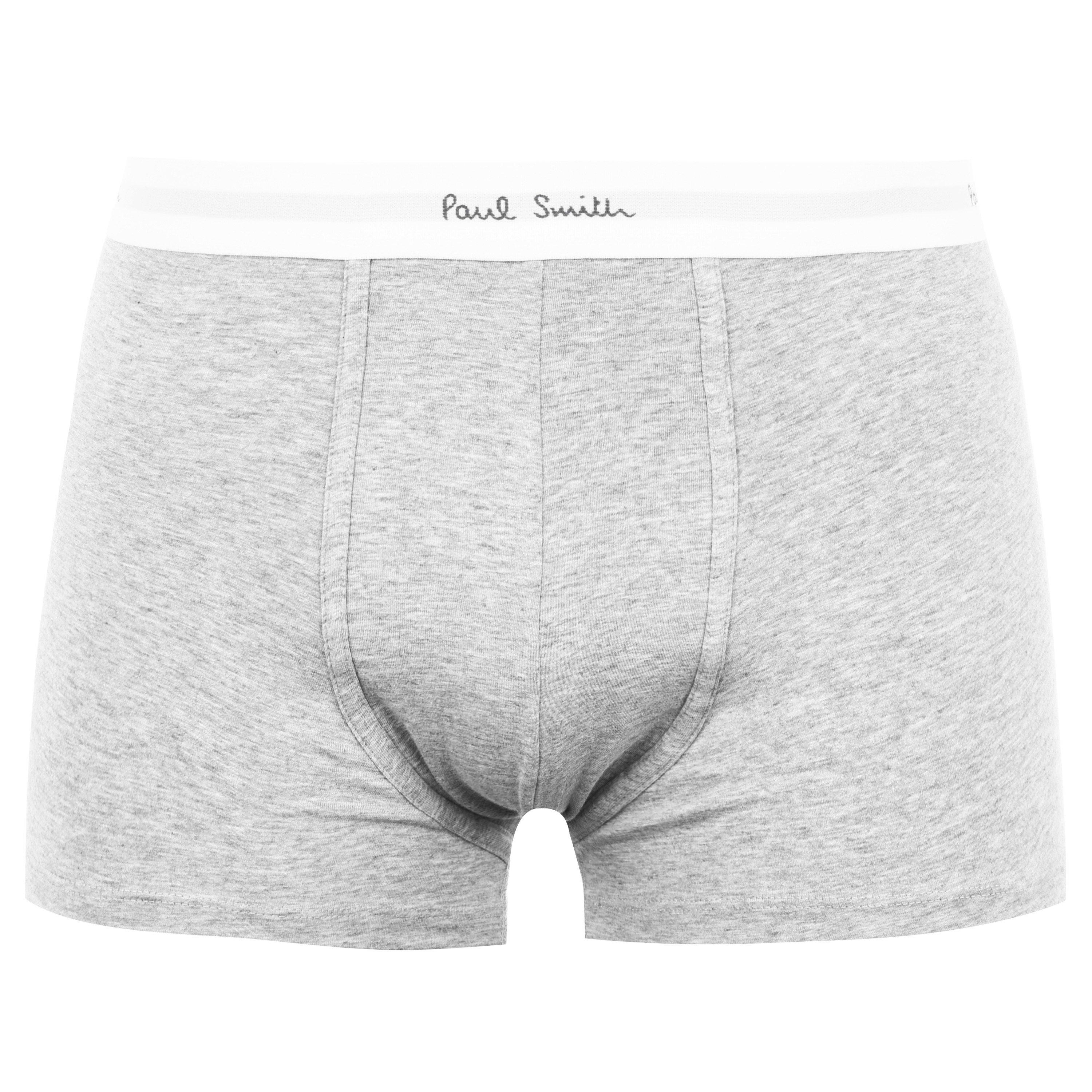 Negro/Blanco/Gris 1A - Paul Smith - Mens 3-Pack Classic Trunks - 6
