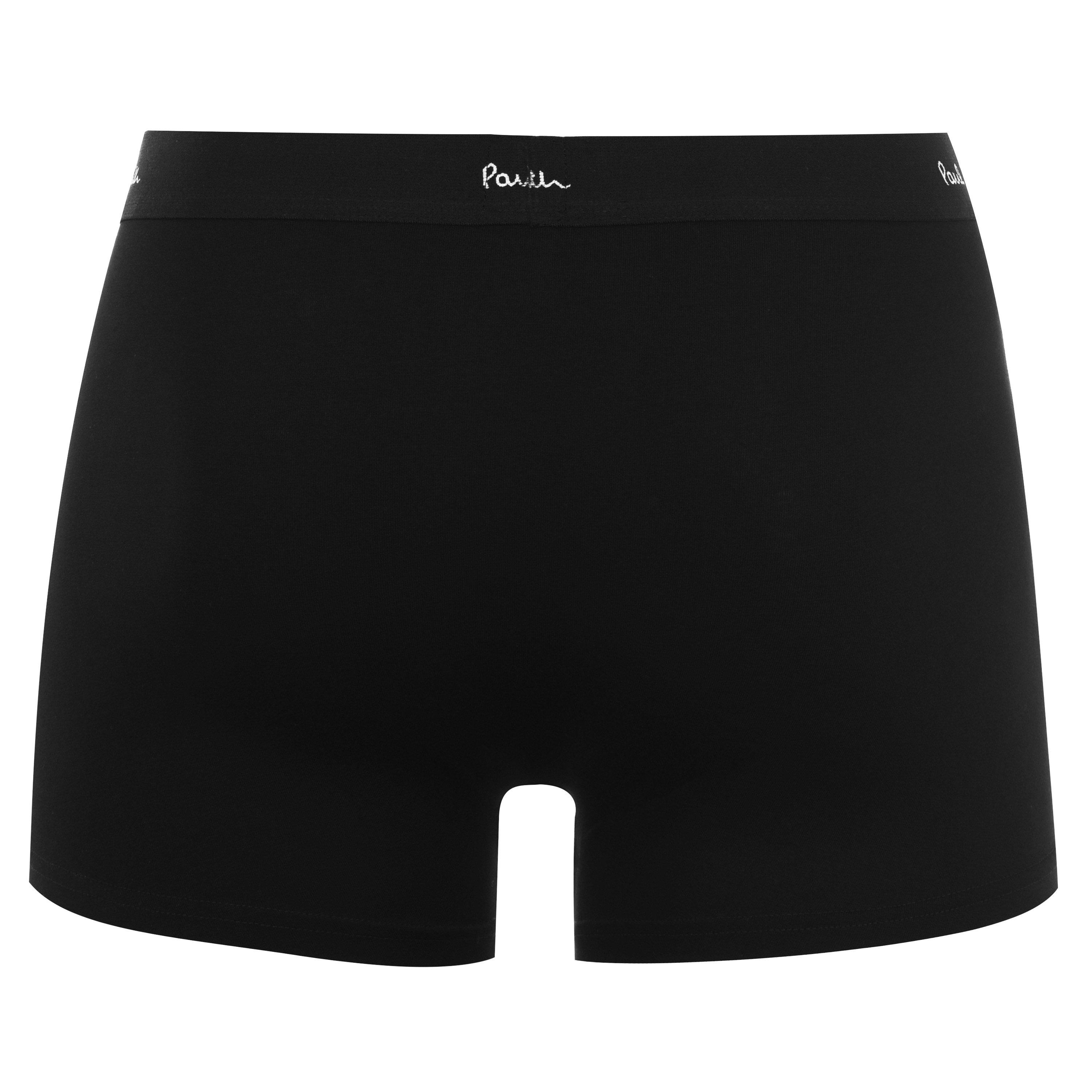Negro/Blanco/Gris 1A - Paul Smith - Mens 3-Pack Classic Trunks - 9