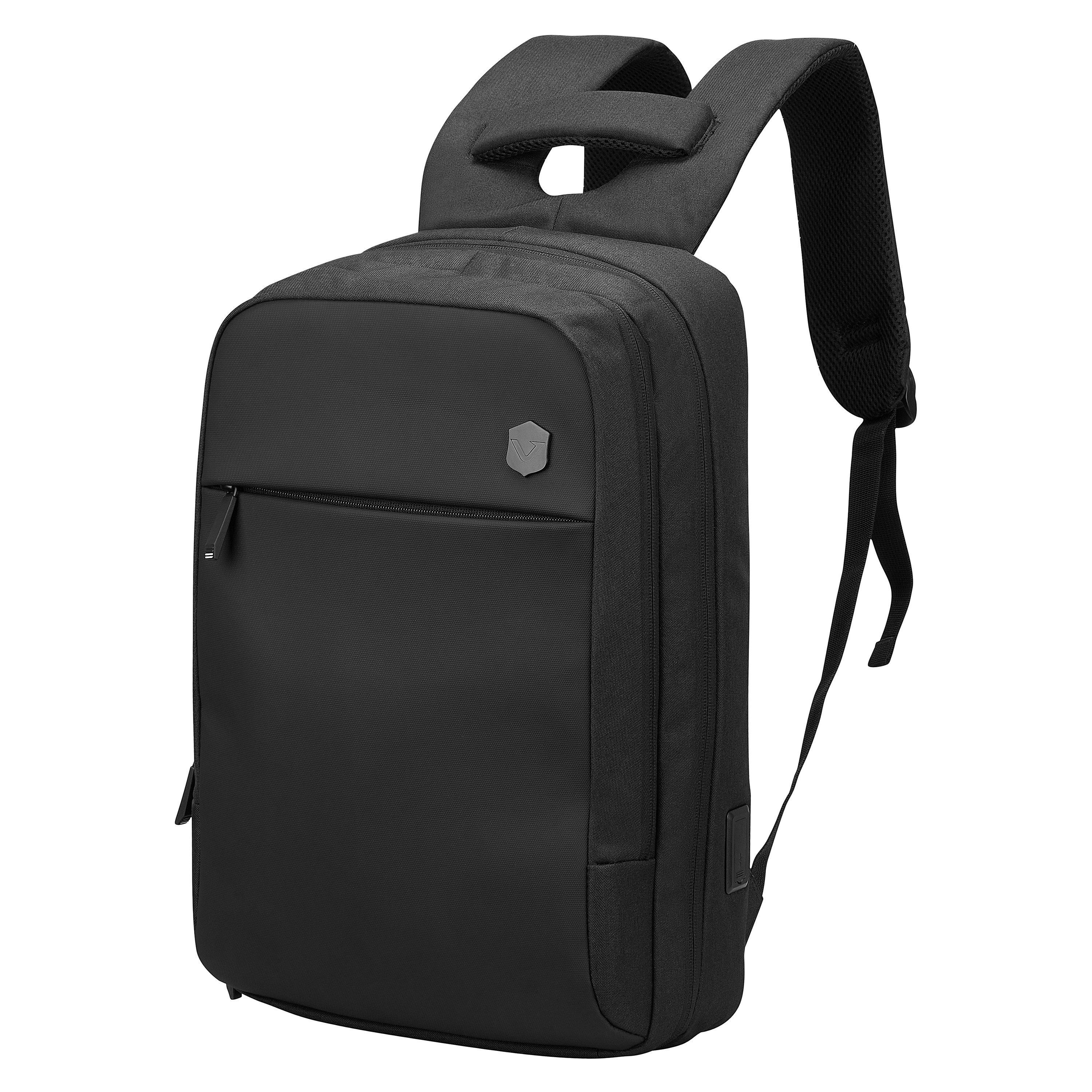 Black - Volkano - Volkano Renew 15.6 Laptop Backpack - Black - 1