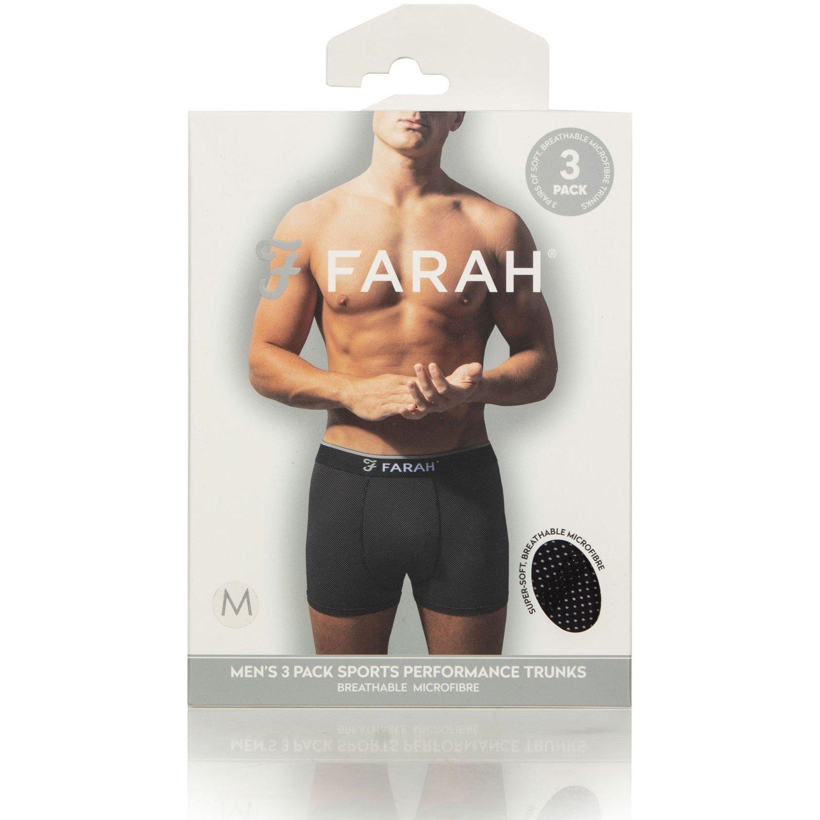 Black - Farah - Sport Trunks - 2