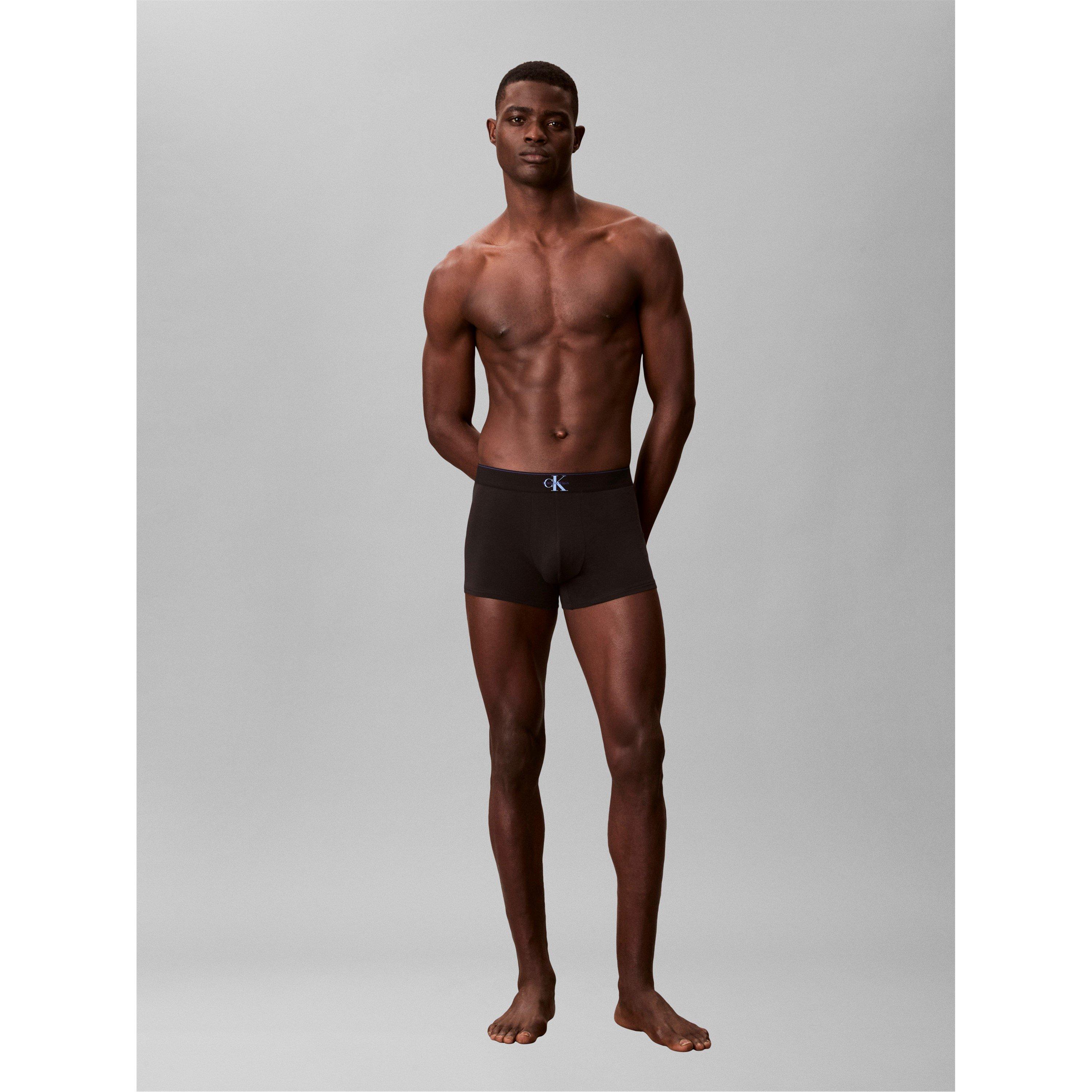 Rivr Noir/Bleu - Calvin Klein - Calvin Trunk 3Pk Sn63 - 4