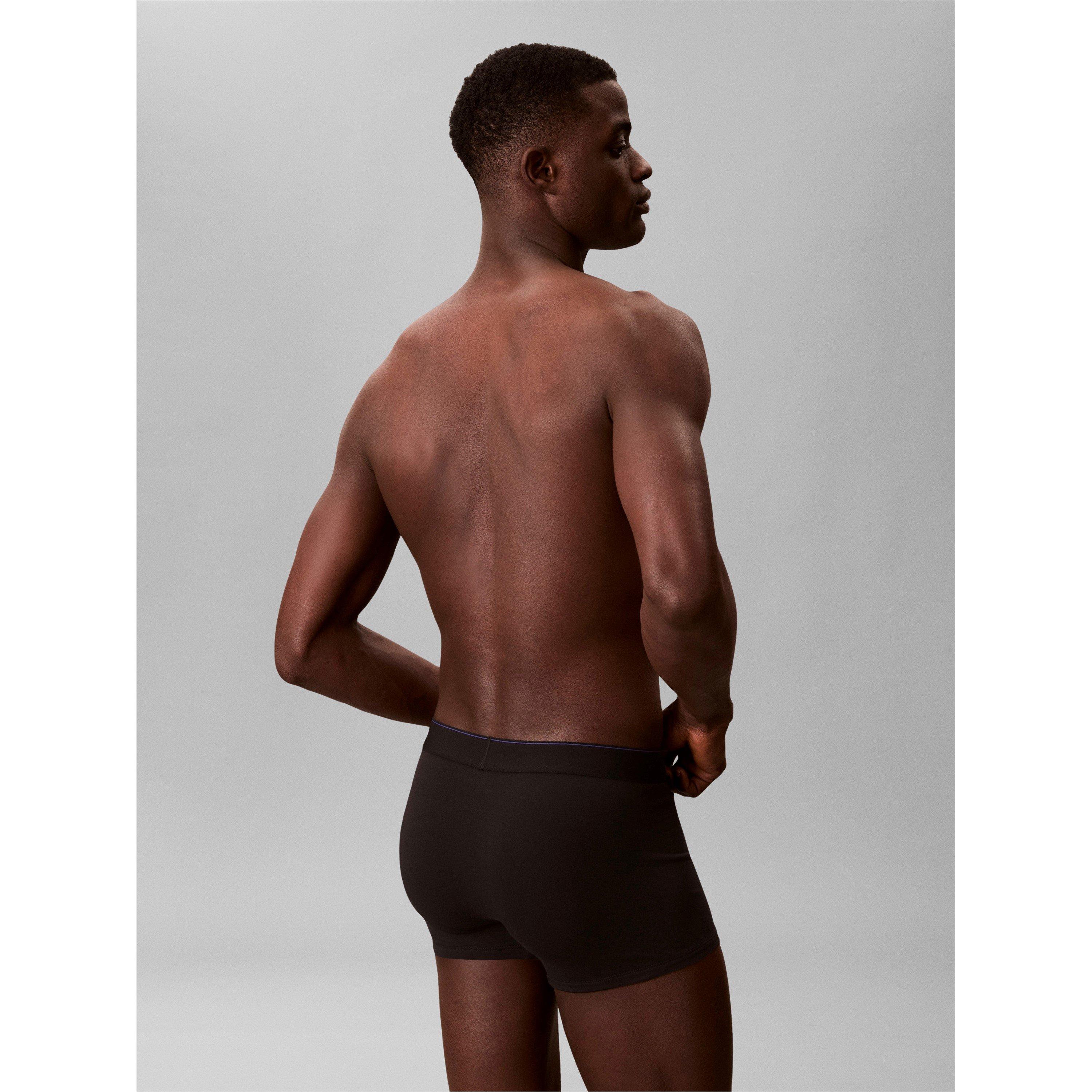 Rivr Noir/Bleu - Calvin Klein - Calvin Trunk 3Pk Sn63 - 5