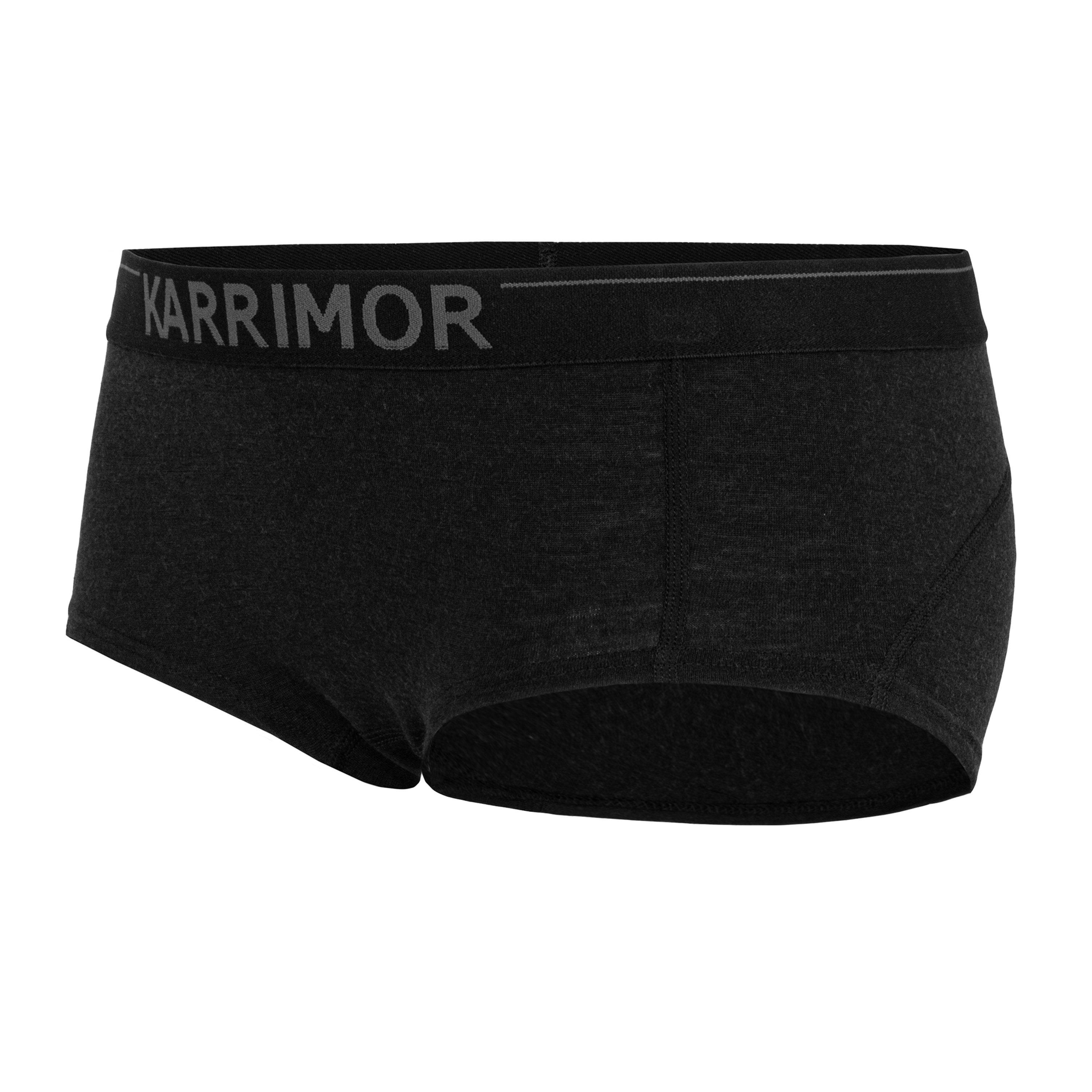 Black - Karrimor - Merino Baselayer Shorts Womens - 8