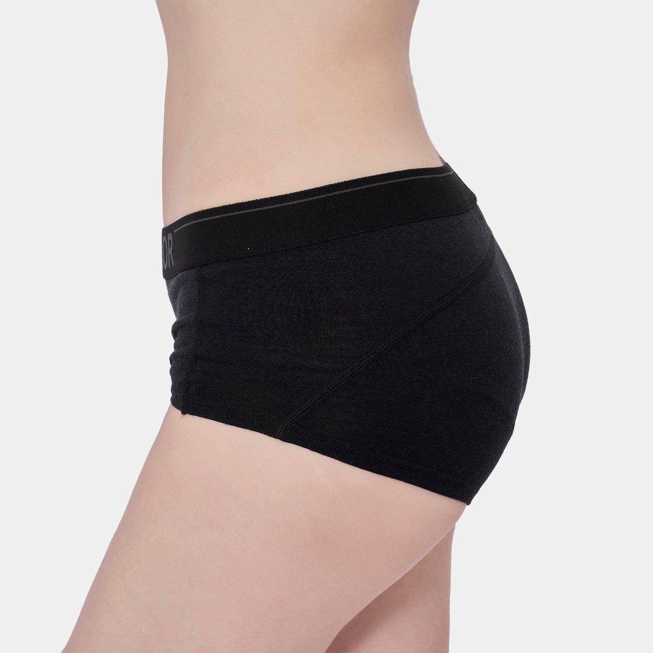 Black - Karrimor - Merino Baselayer Shorts Womens - 5