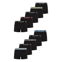 Lyle and Scott 10Pk Cre Trnk Sn99