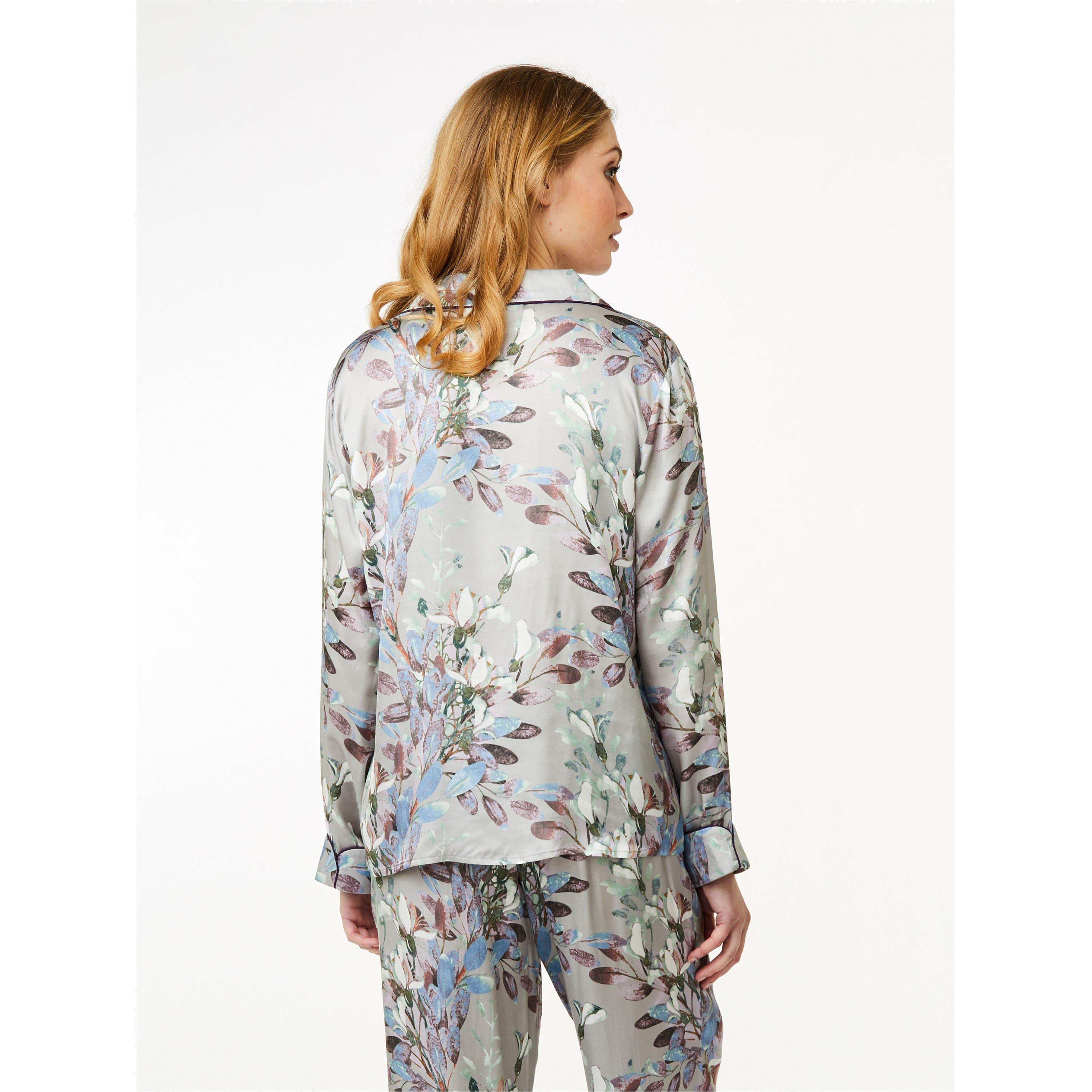 Opal Grå - CCDK - Women's Pyjama Long Sleeve Top - 4