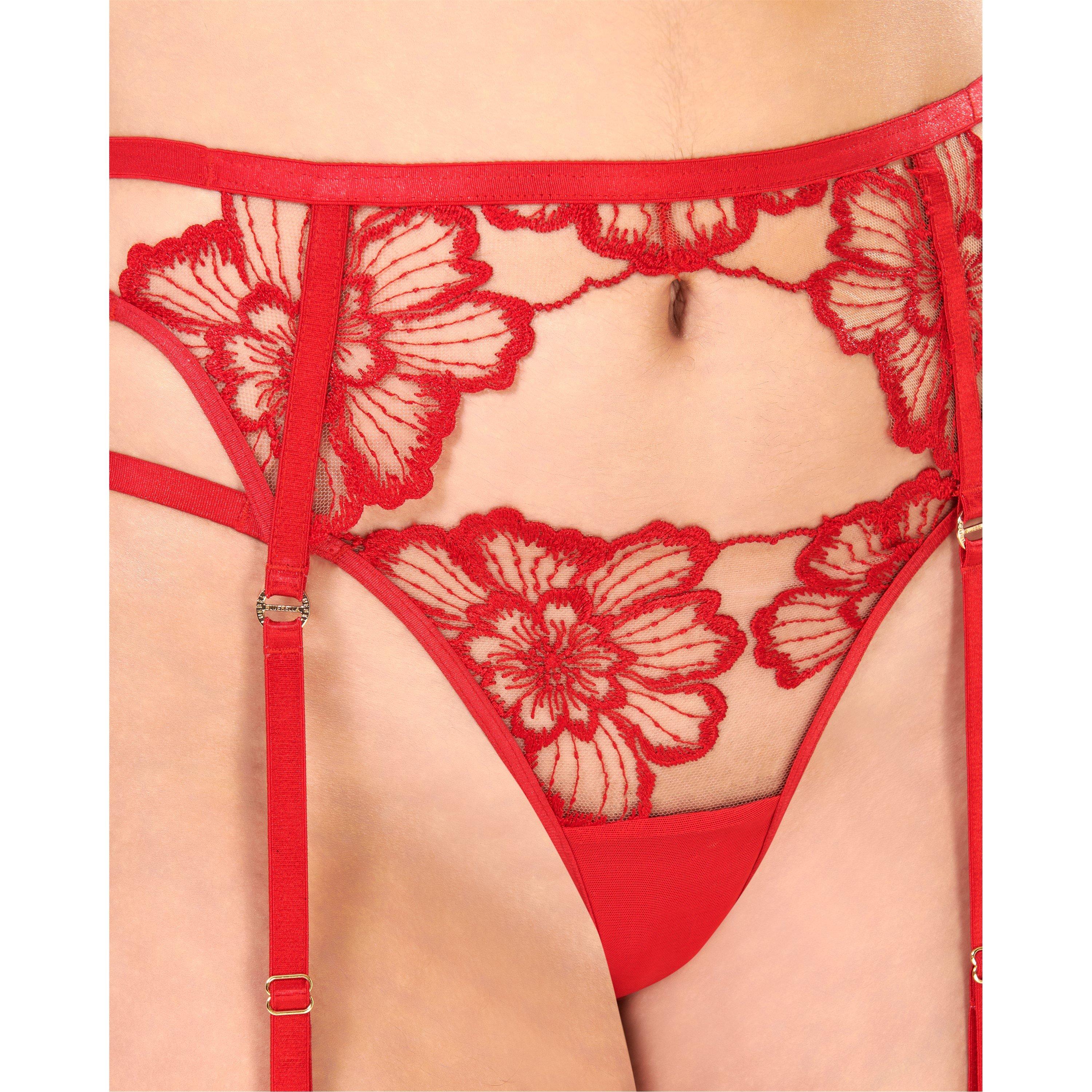 Tomato Red - Bluebella - Women's Catalina Suspenders - 2