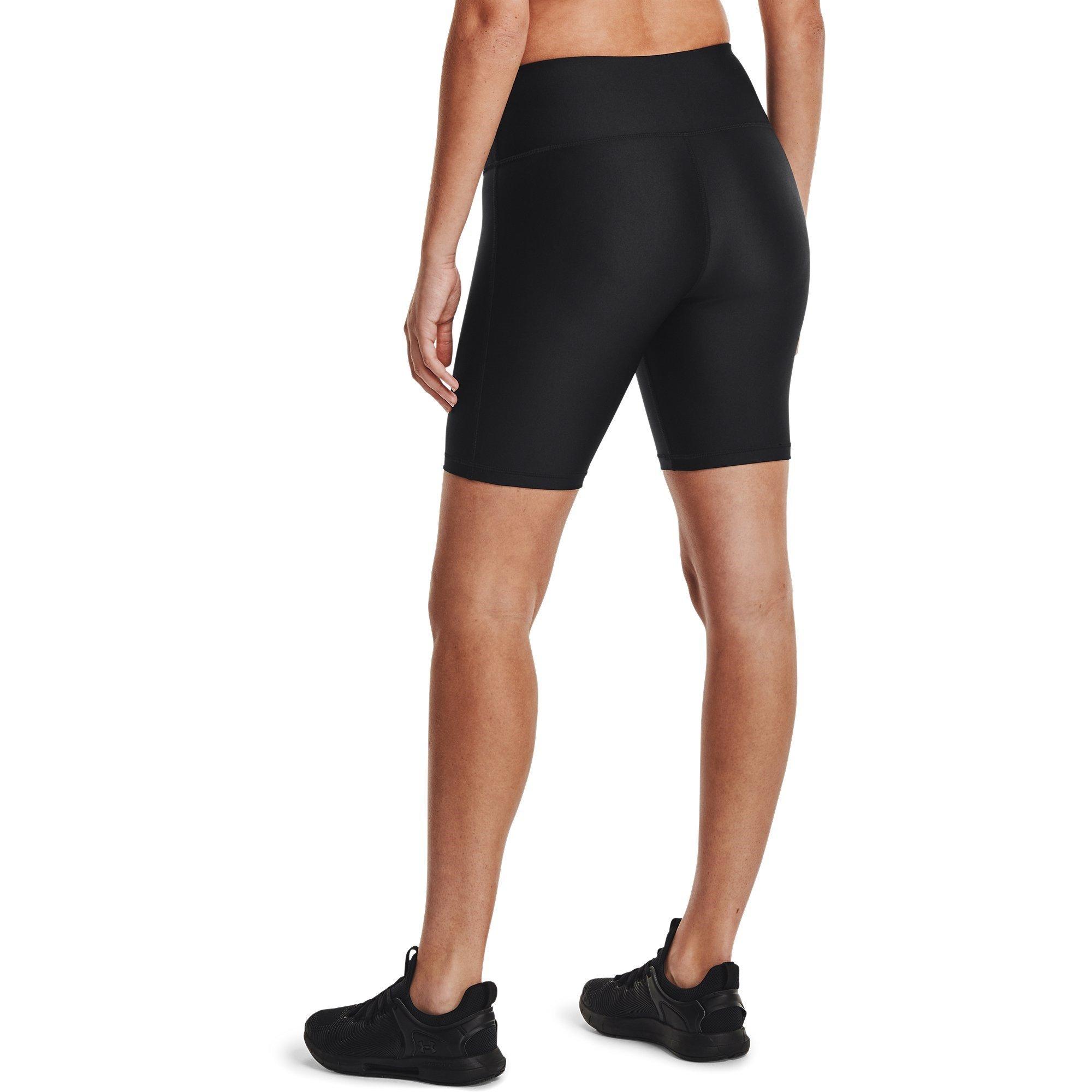 Schwarz - Under Armour - Armour HeatGear® Bike Shorts Women's - 3
