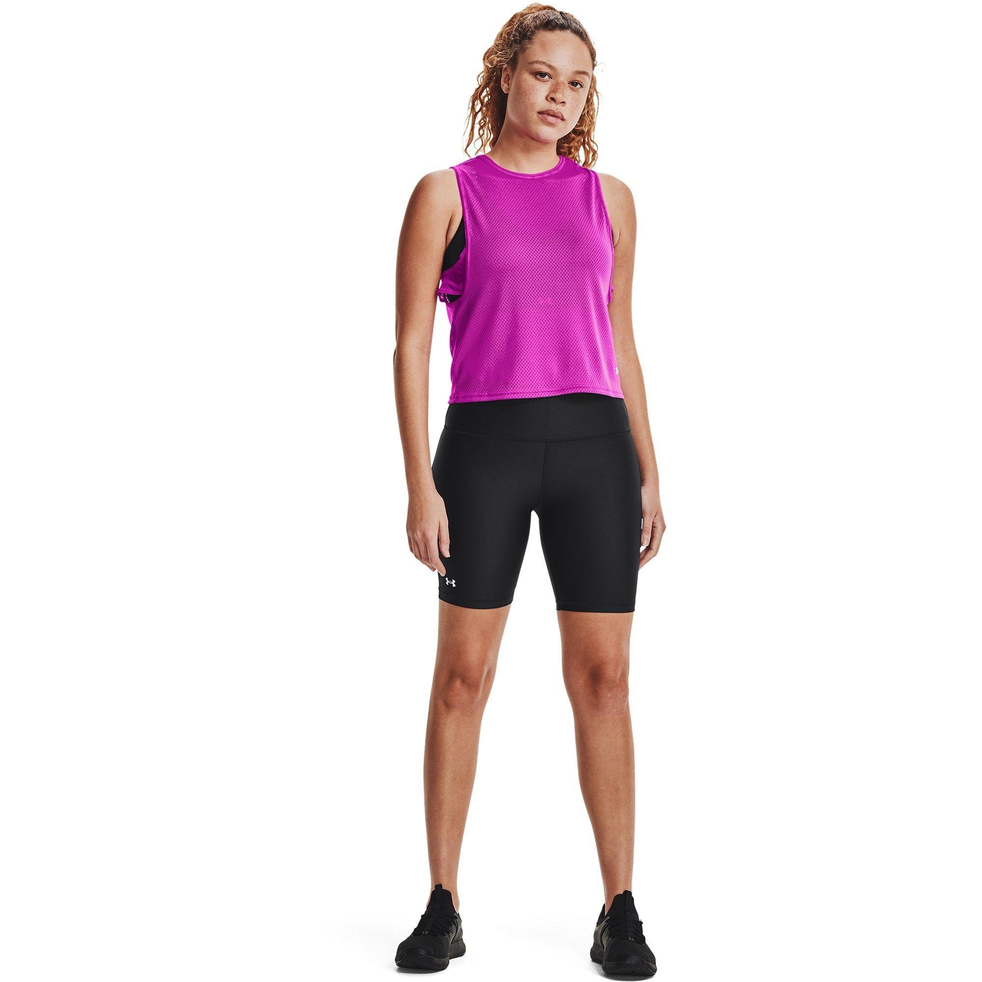 Schwarz - Under Armour - Armour HeatGear® Bike Shorts Women's - 4