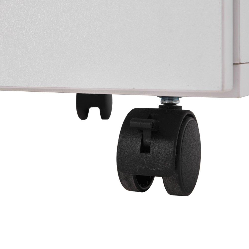 White - SHEONLY - Nail Table with Dust Collector and Wrist Cushion - 6