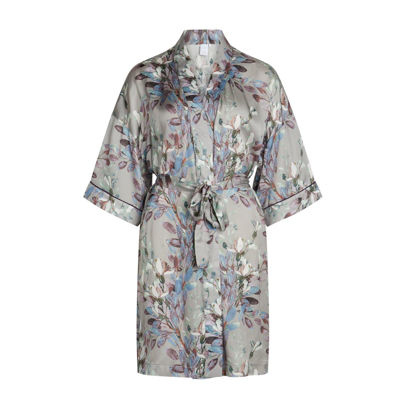 Ccdk Women's Kimono Dressing Gown - Opal Gray - 18 (2XL)