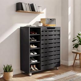 Cottonfy UK 5-Tier Freestanding Shoe Cabinet with Doors