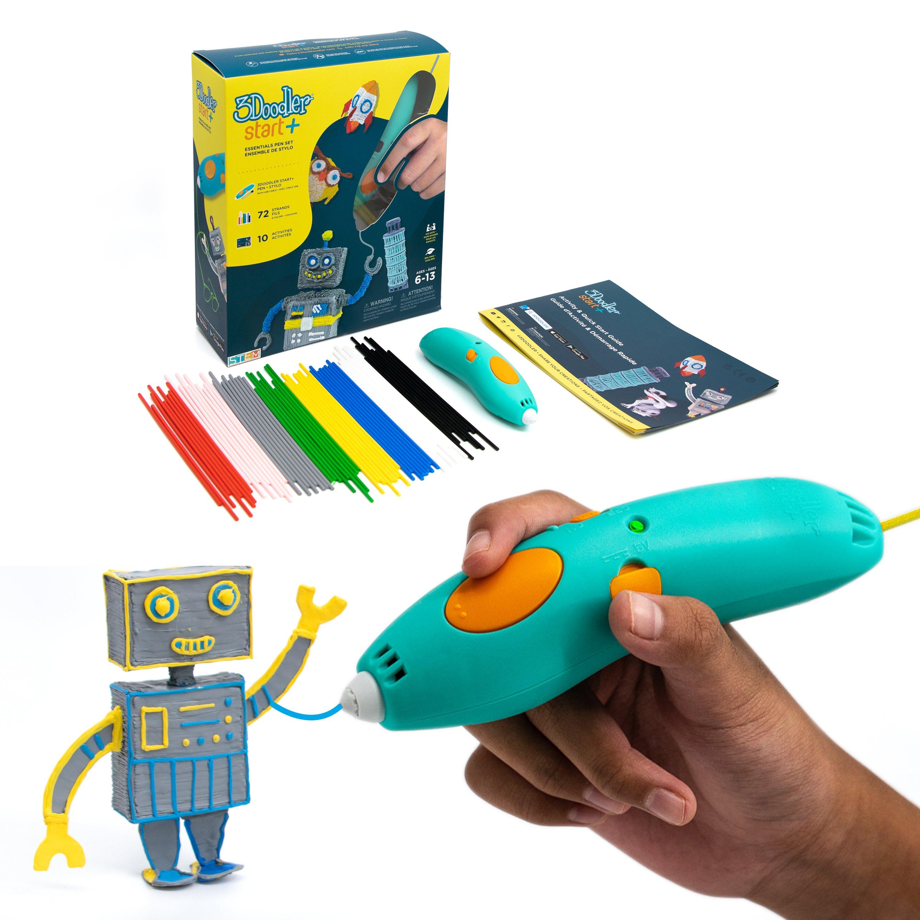 3Doodler Start Pen Essential Pen Set - Turquoise, Yellow - Kids Ages 6-13 - STEM Learning Toy - Image 5