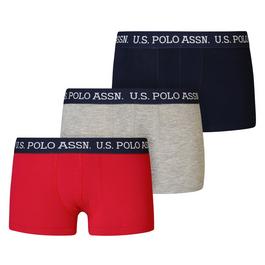 US Polo Assn 3 Pack Boxer Shorts