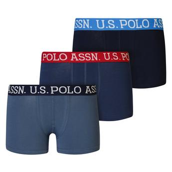 US Polo Assn USPA 3 Pack Boxer Shorts