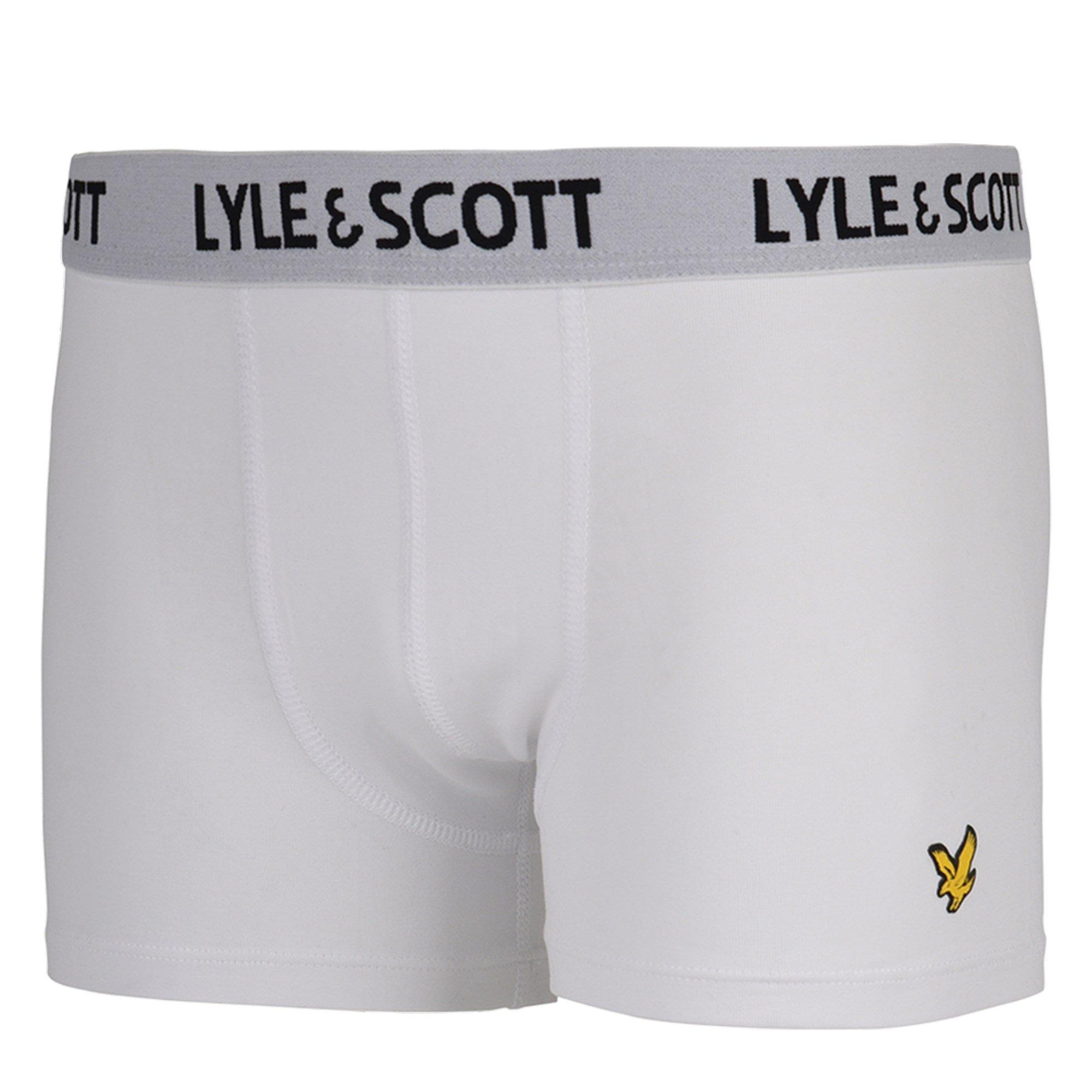 Marine/Weiß/Grau - Lyle and Scott - 3 Pack Boxer Shorts - 3