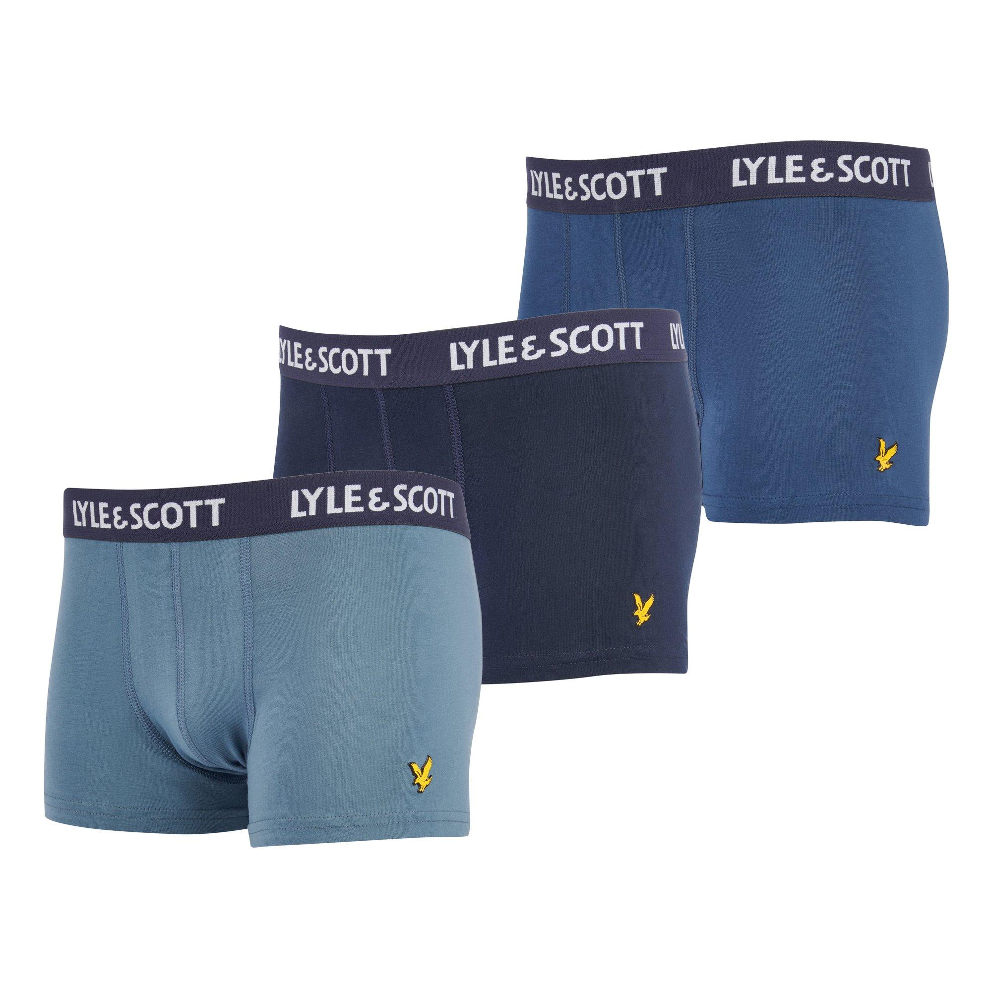 Blu B71 - Lyle and Scott - 3 Pack Boxer Shorts - 1