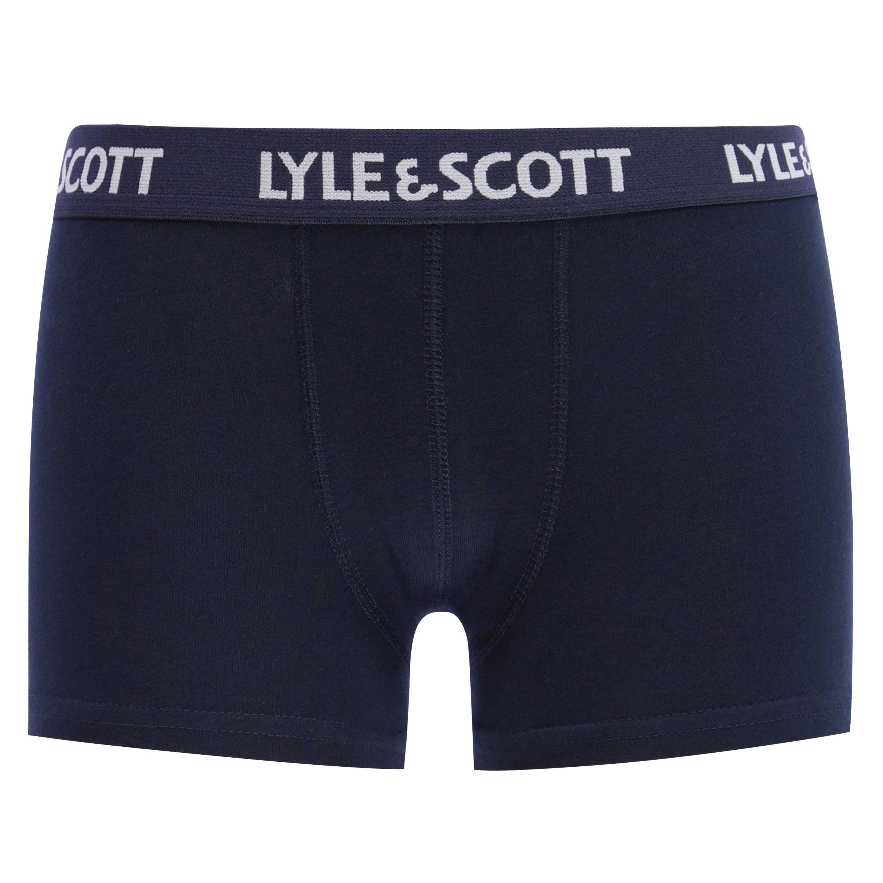 Blu B71 - Lyle and Scott - 3 Pack Boxer Shorts - 5
