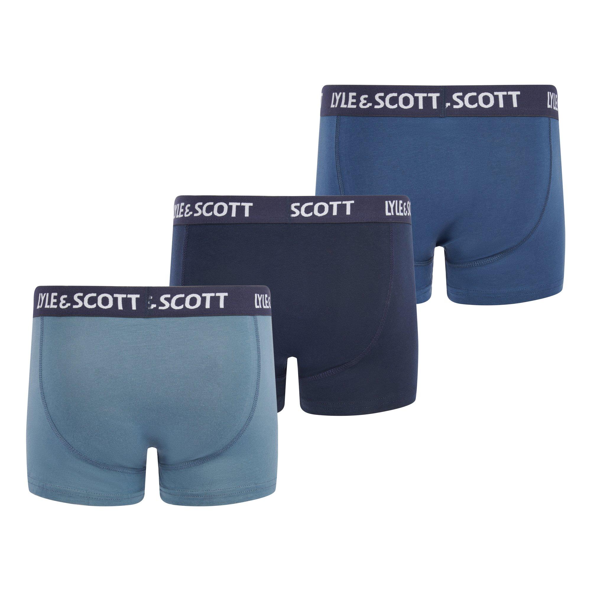 Blu B71 - Lyle and Scott - 3 Pack Boxer Shorts - 2