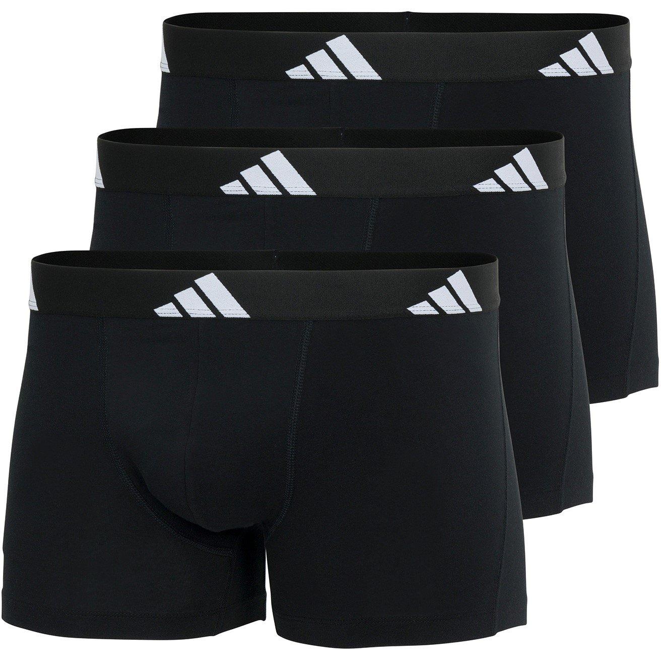 Black - adidas - 3 Pack Boxers Mens - 1