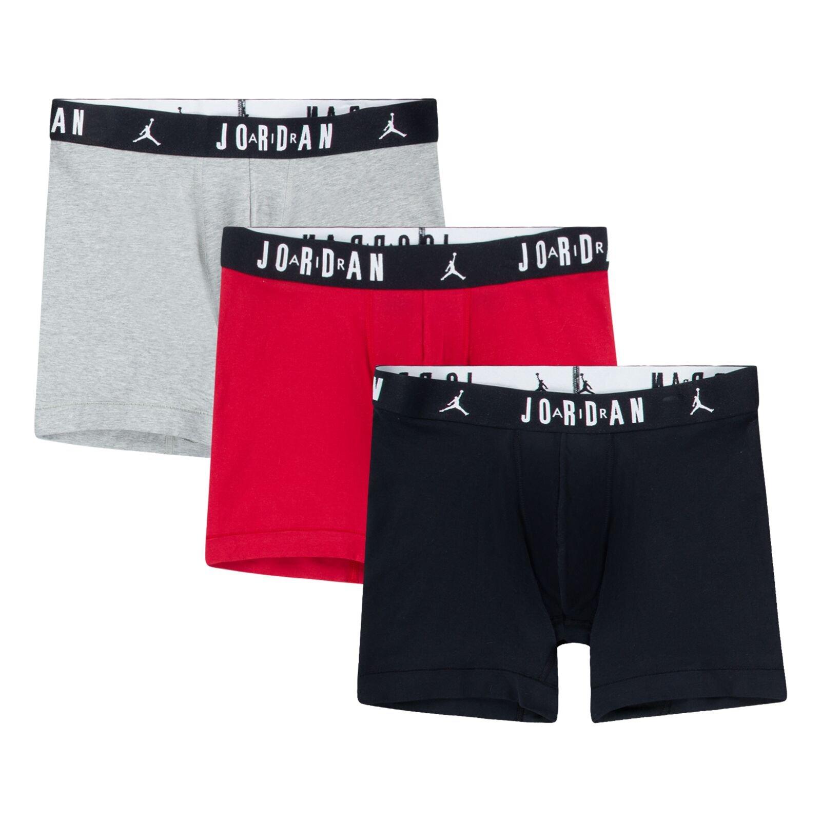 Air Jordan Men's Boxers - Gym Red/Black - X Large