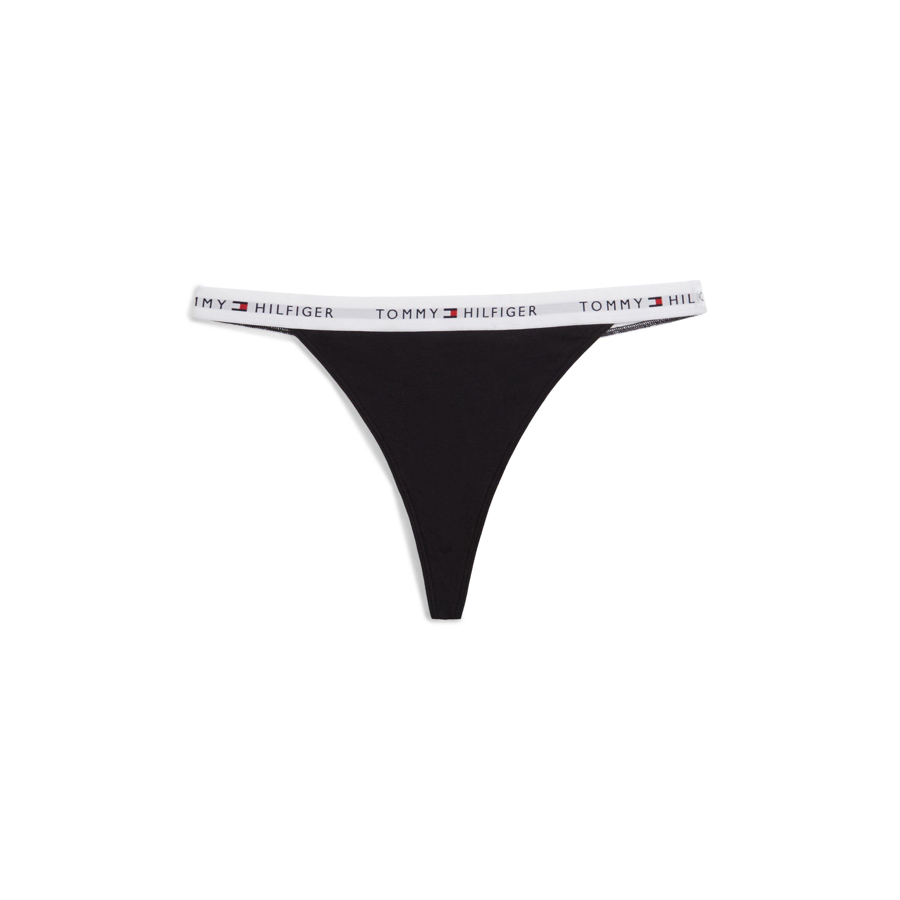 Tommy Hilfiger Women's Thong - Pink/Blue/White - 14 (L)