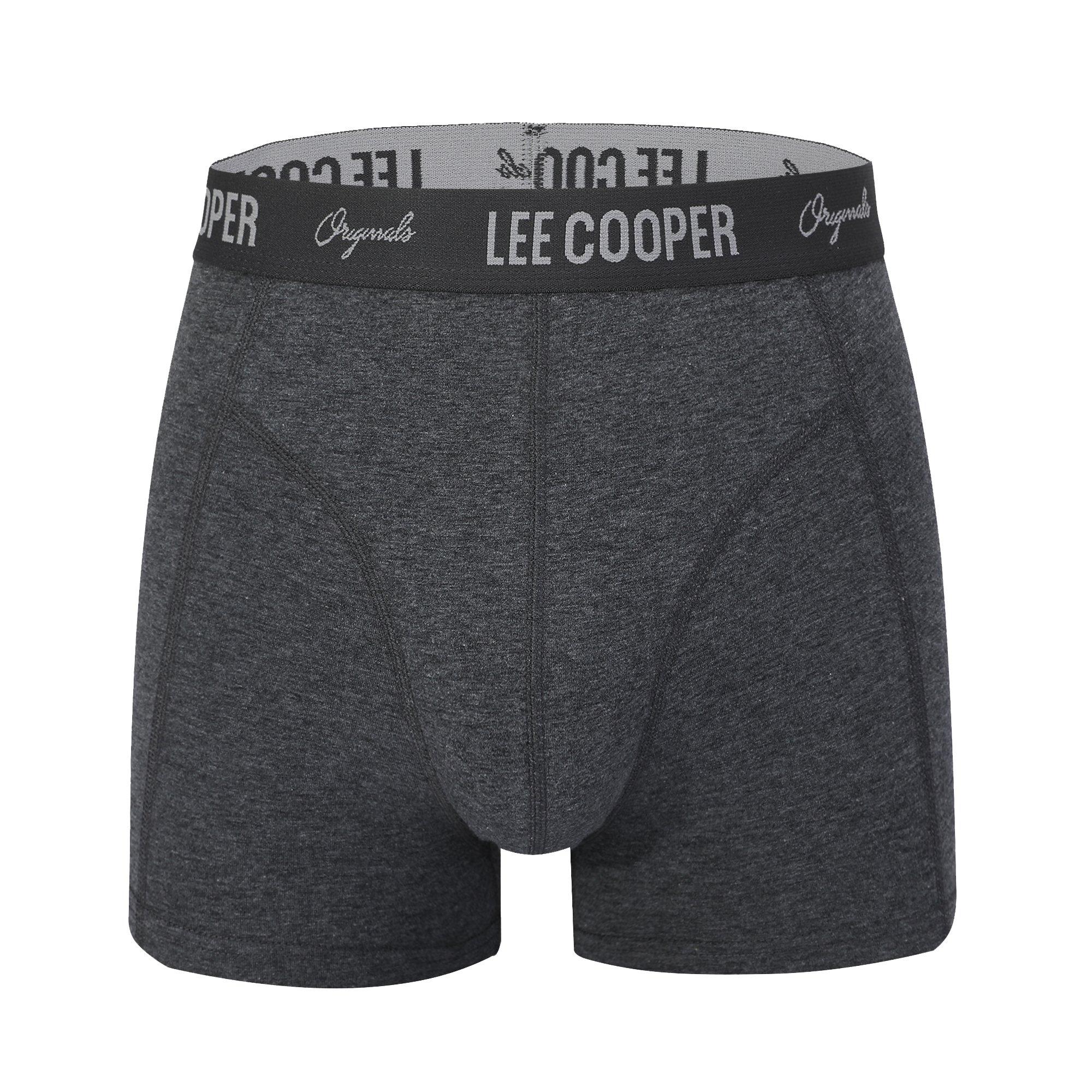 Multi Grey - Lee Cooper - Essential Boxer Trunk 10-Pack Mens - 2