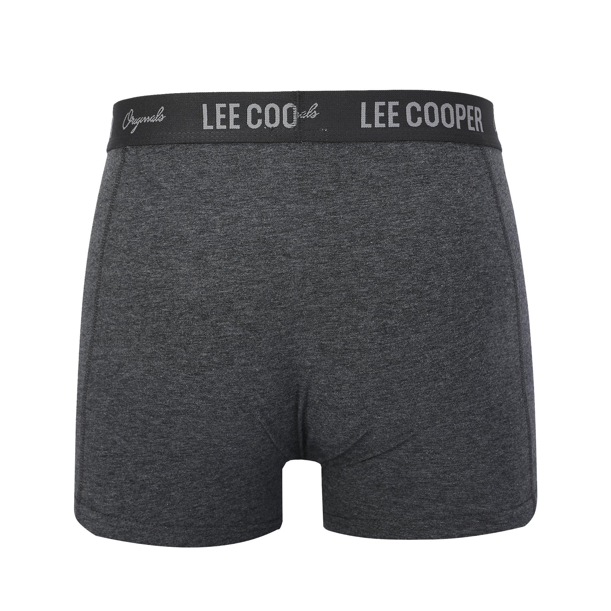Multi Grey - Lee Cooper - Essential Boxer Trunk 10-Pack Mens - 3