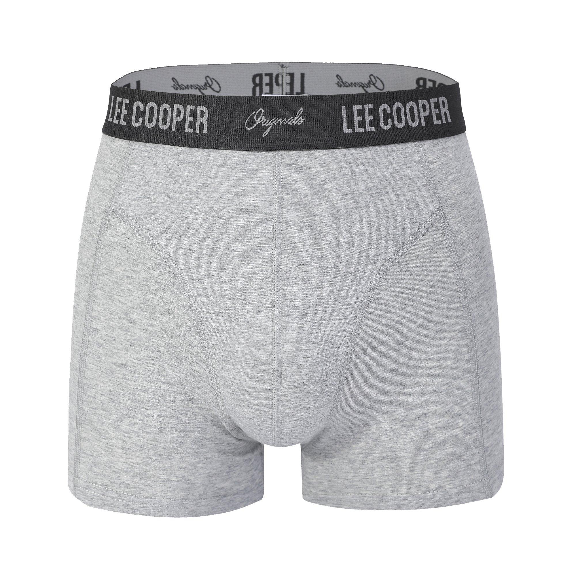 Multi Grey - Lee Cooper - Essential Boxer Trunk 10-Pack Mens - 6