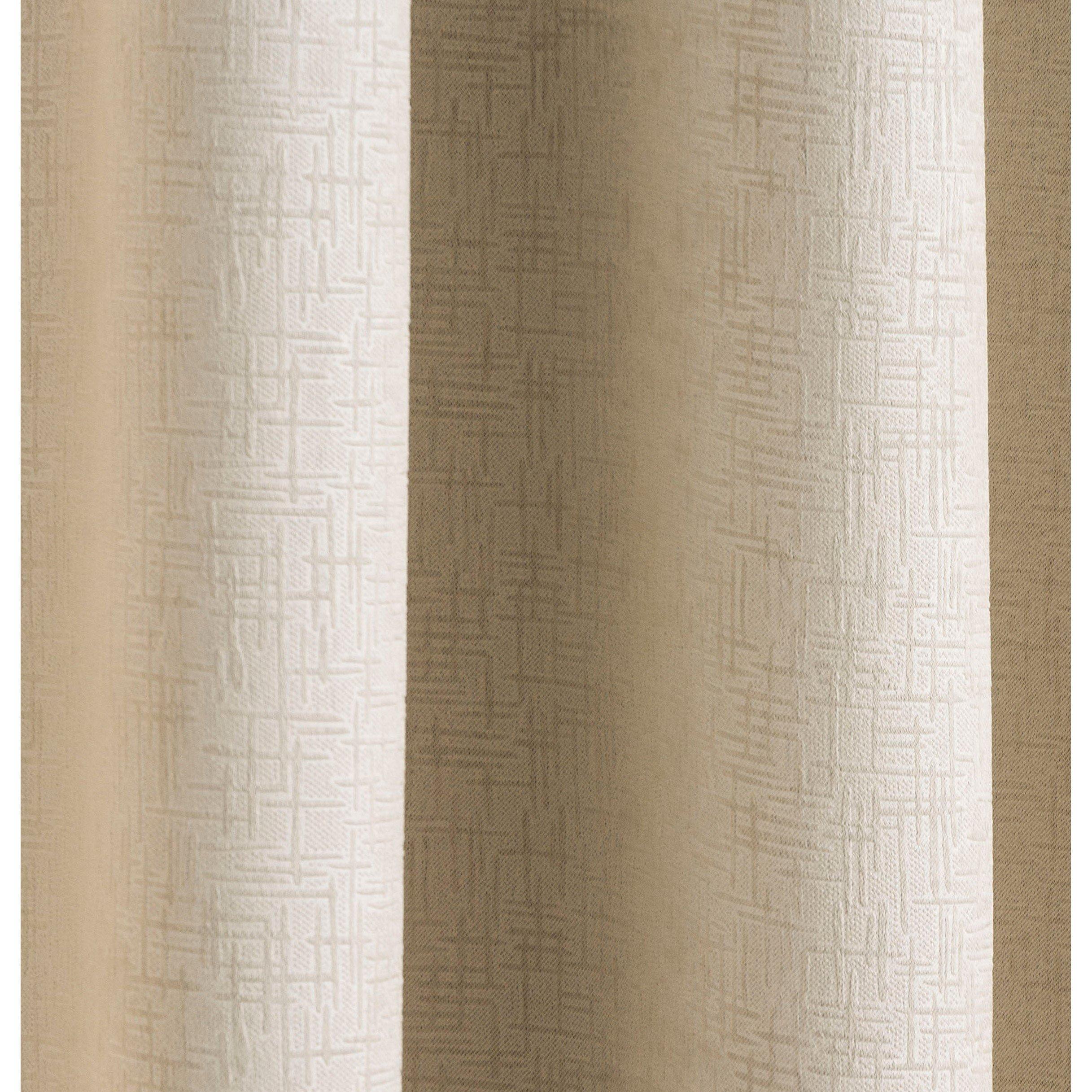 Cream - Enhanced Living - Vogue Cream Thermal Room Darkening Curtains Eyelet - 3