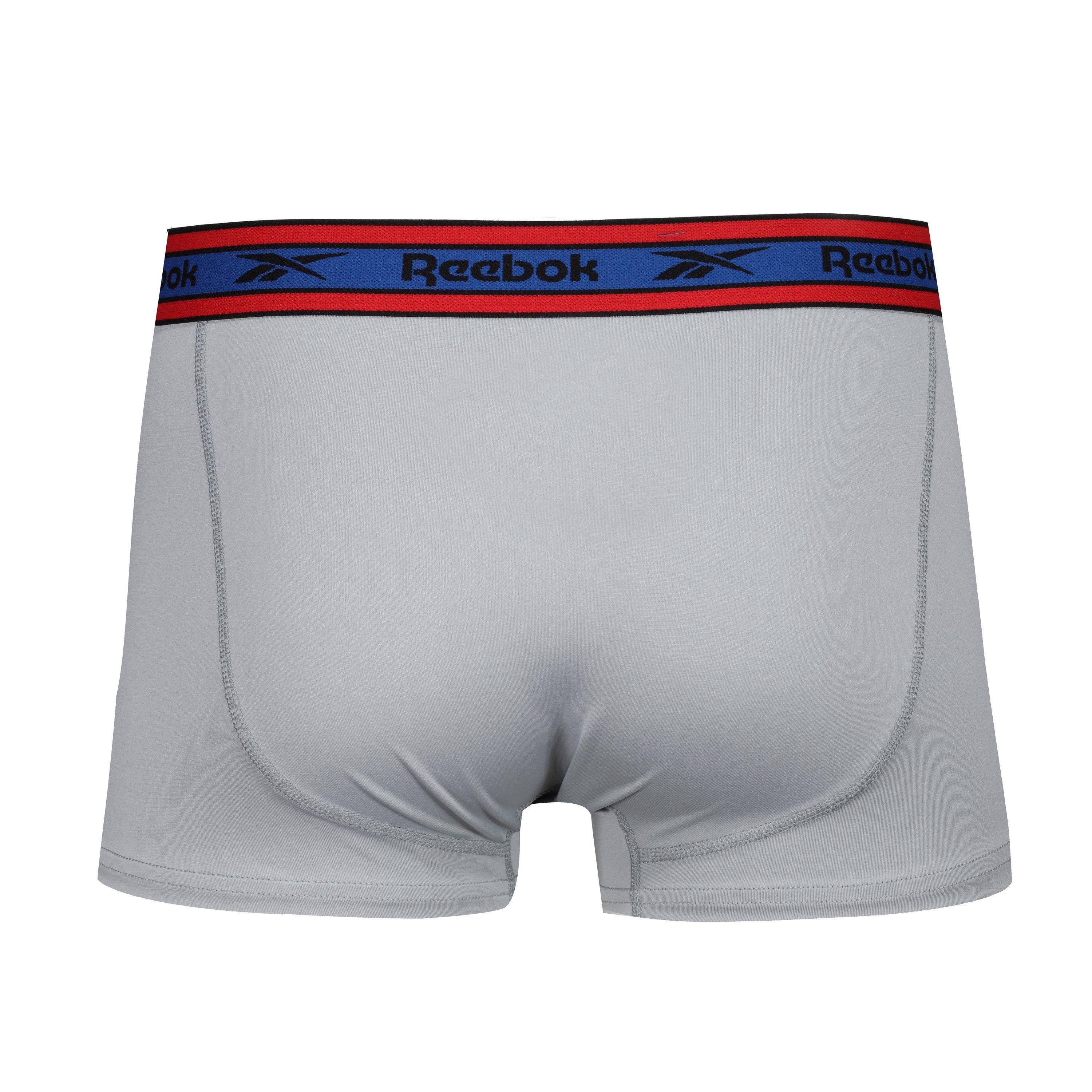 Wit/Blauw/Grijs - Reebok - Trunks - 3