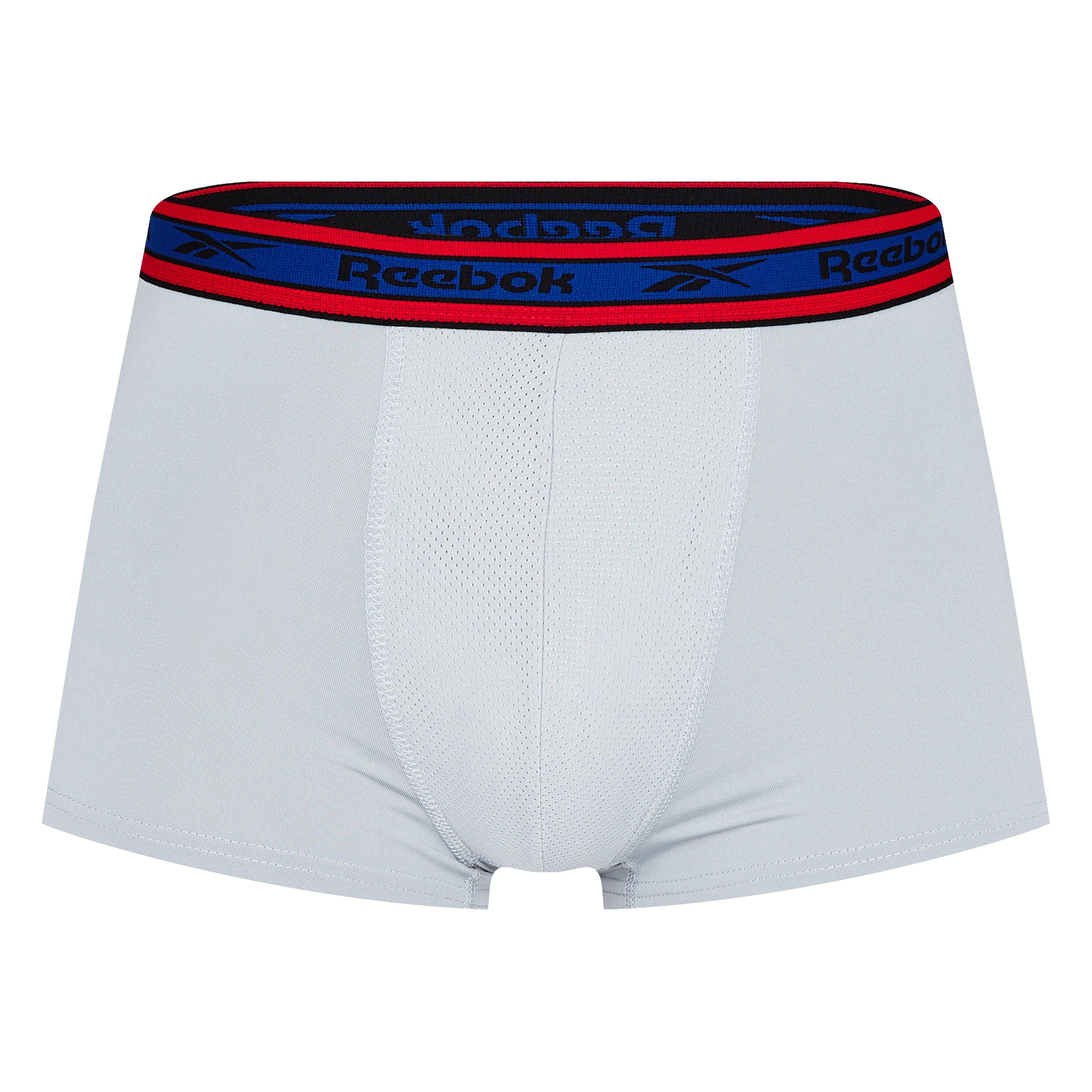 Wit/Blauw/Grijs - Reebok - Trunks - 6