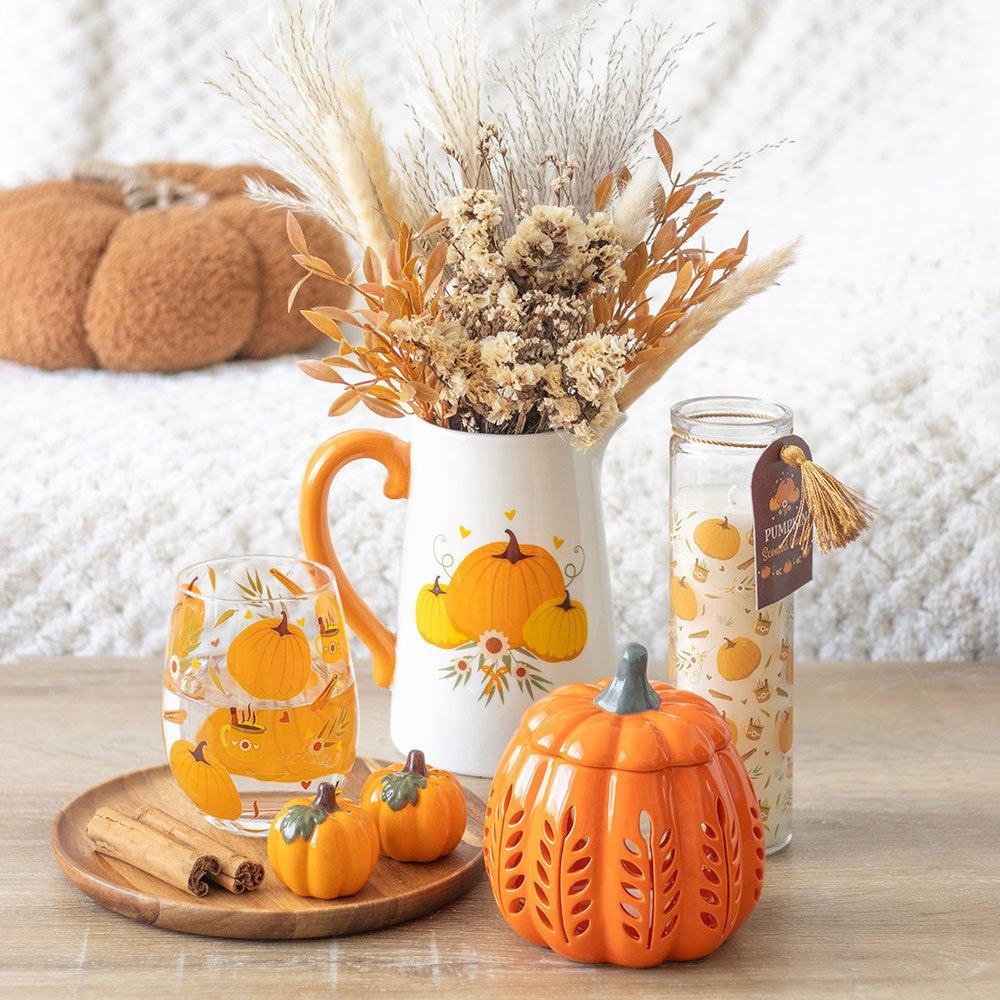 Orange - Something Different - Pumpkin Salt and Pepper Shakers - 6